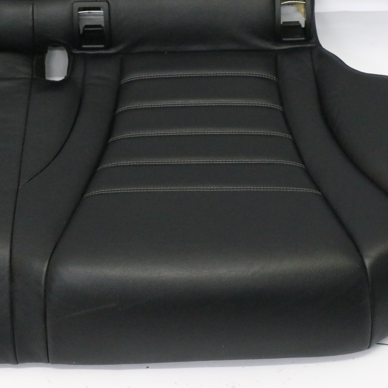 Mercedes W205 Rücksitzbank Couchverkleidung Trim Schwarz Kunstleder