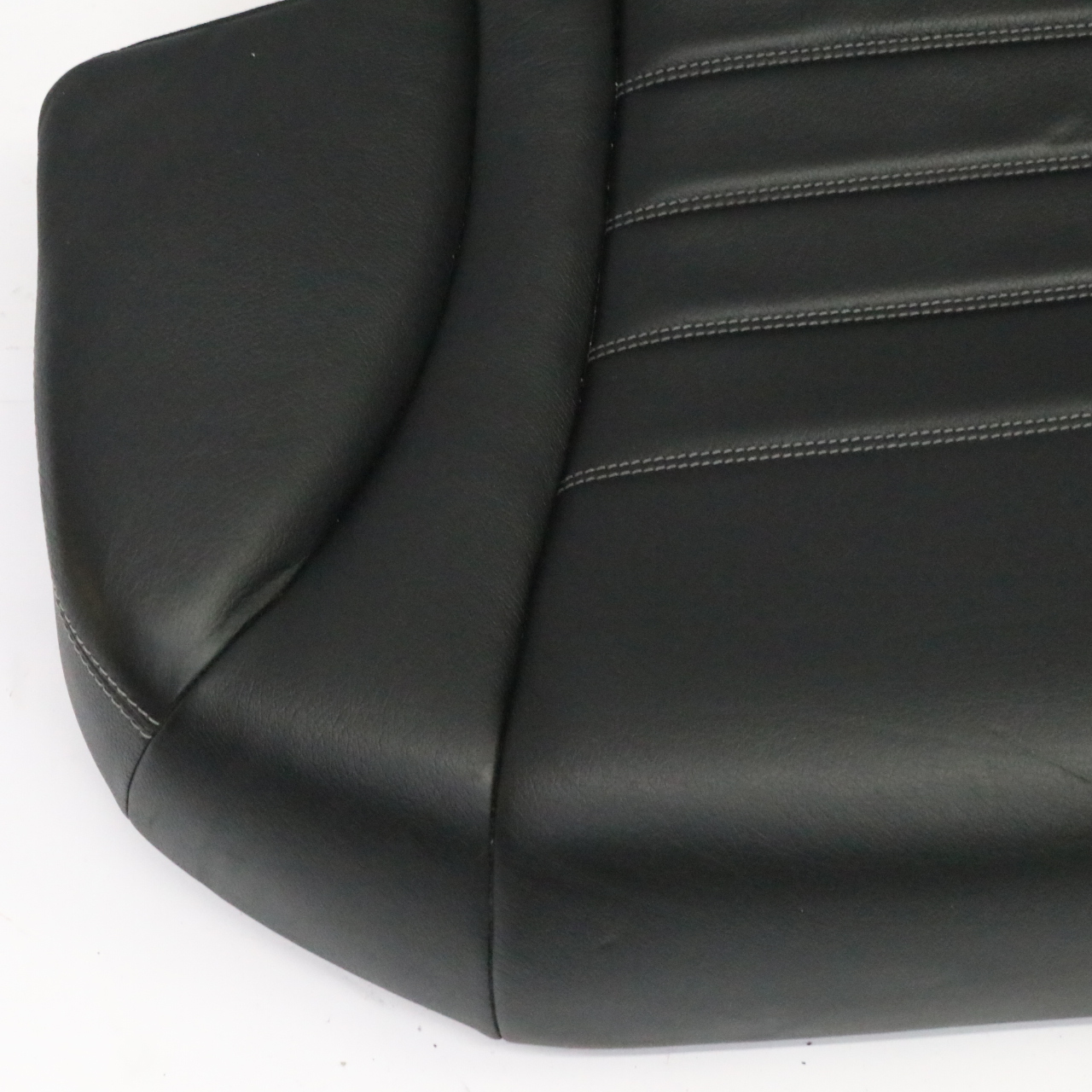 Mercedes W205 Rücksitzbank Couchverkleidung Trim Schwarz Kunstleder