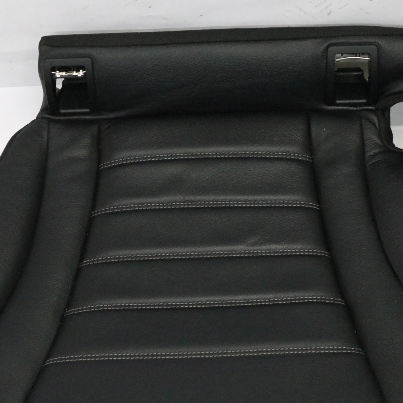 Mercedes W205 Rücksitzbank Couchverkleidung Trim Schwarz Kunstleder