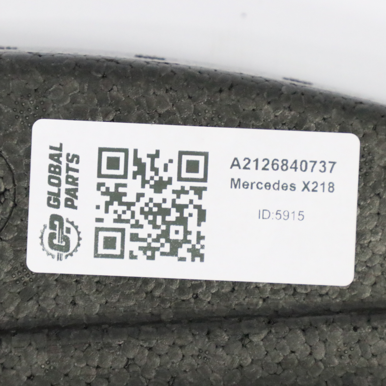 Mercedes W212 S212 C218 Bague de mousse carter de pneu de rechange A2126840737