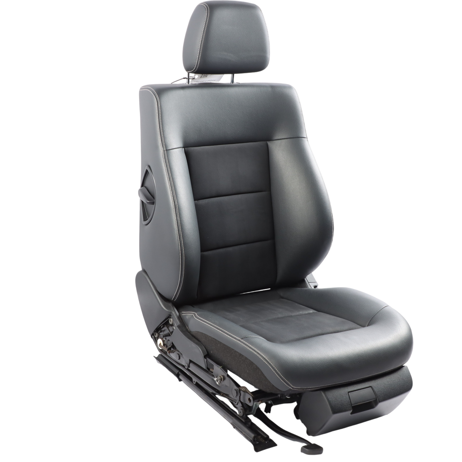 Mercedes W212 Vordersitz Links Beheizt Sport Schwarz Leder Interieur