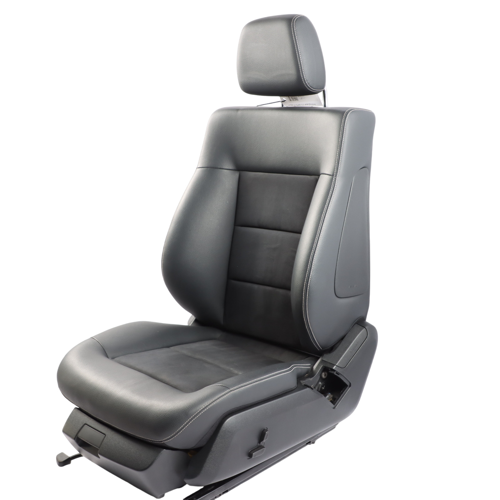 Mercedes W212 Vordersitz Links Beheizt Sport Schwarz Leder Interieur