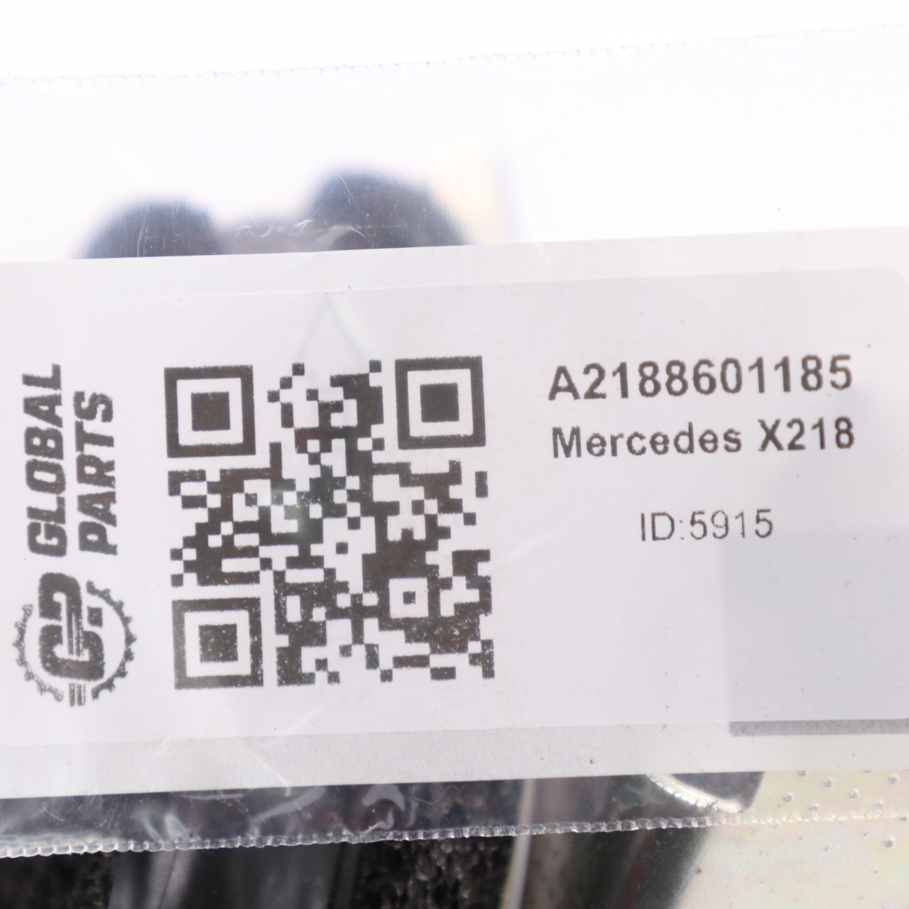 Mercedes X218 Hinten Links Oberer Sicherheitsgurt Schwarz A2188601185