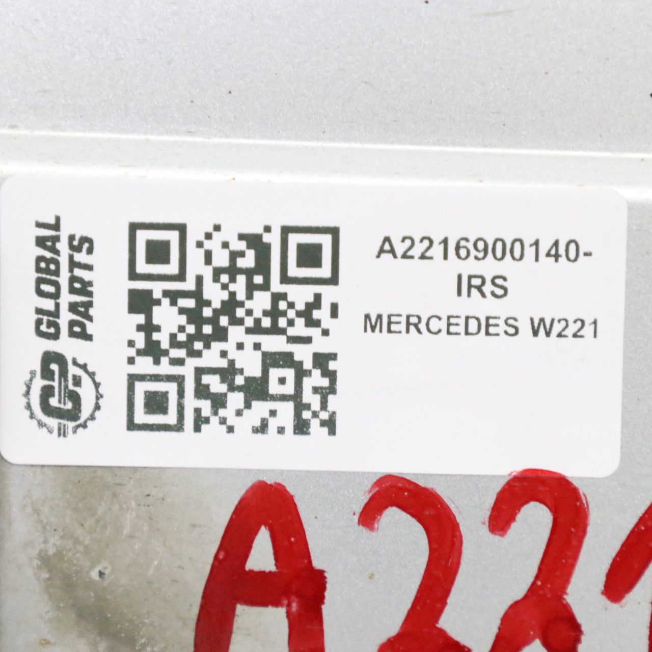 Mercedes W221 Türschweller Seite Abdeckung links Abdeckung Iridium Silber 775