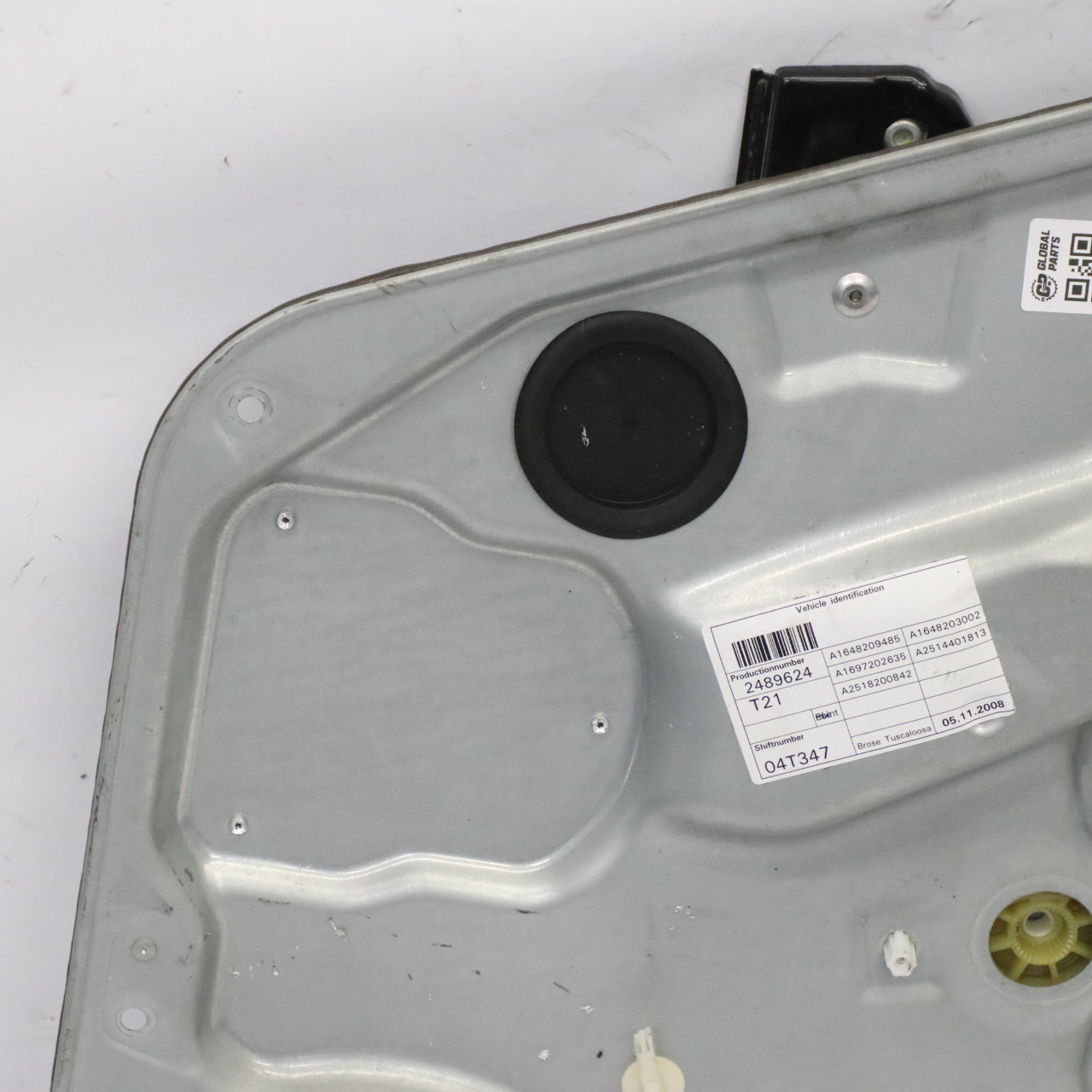 Mercedes W164 Vorne Rechts Fenster Heber Regulator Panel A2514401813