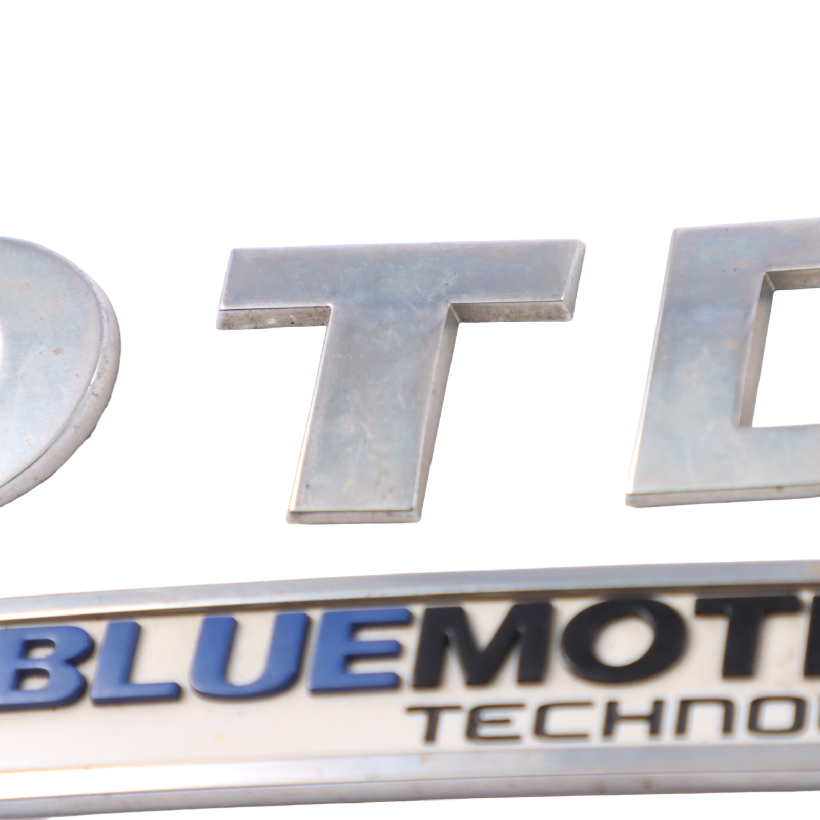 VW Sharan 7N 2.0 TDI Blau Motion Emblem Hintere Kofferraum Klappe 1K9853675E