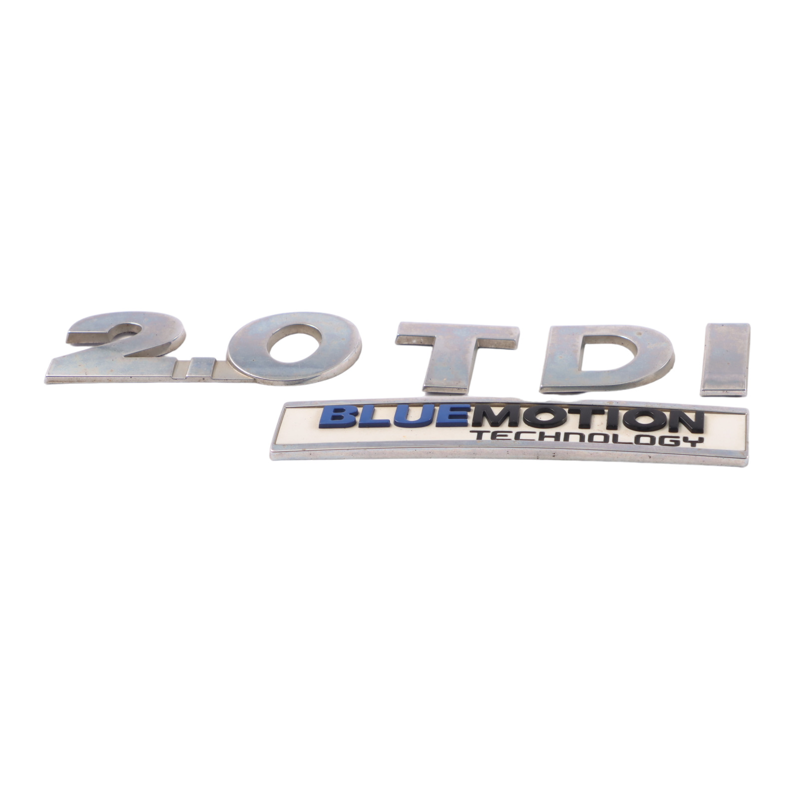 VW Sharan 7N 2.0 TDI Blau Motion Emblem Hintere Kofferraum Klappe 1K9853675E