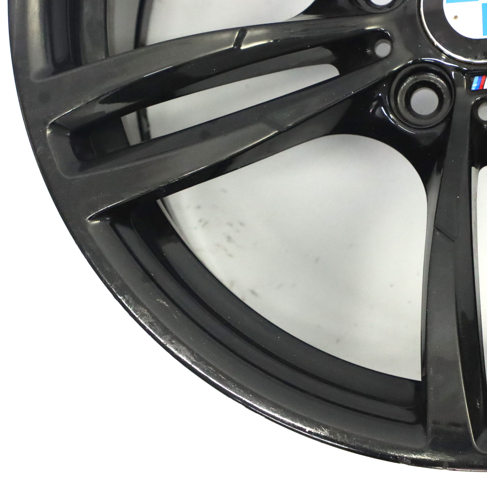 BMW F80 M3 F82 M4 Hinterrad Alufelge M Doppelspeiche 437M 19" 10J 2284756