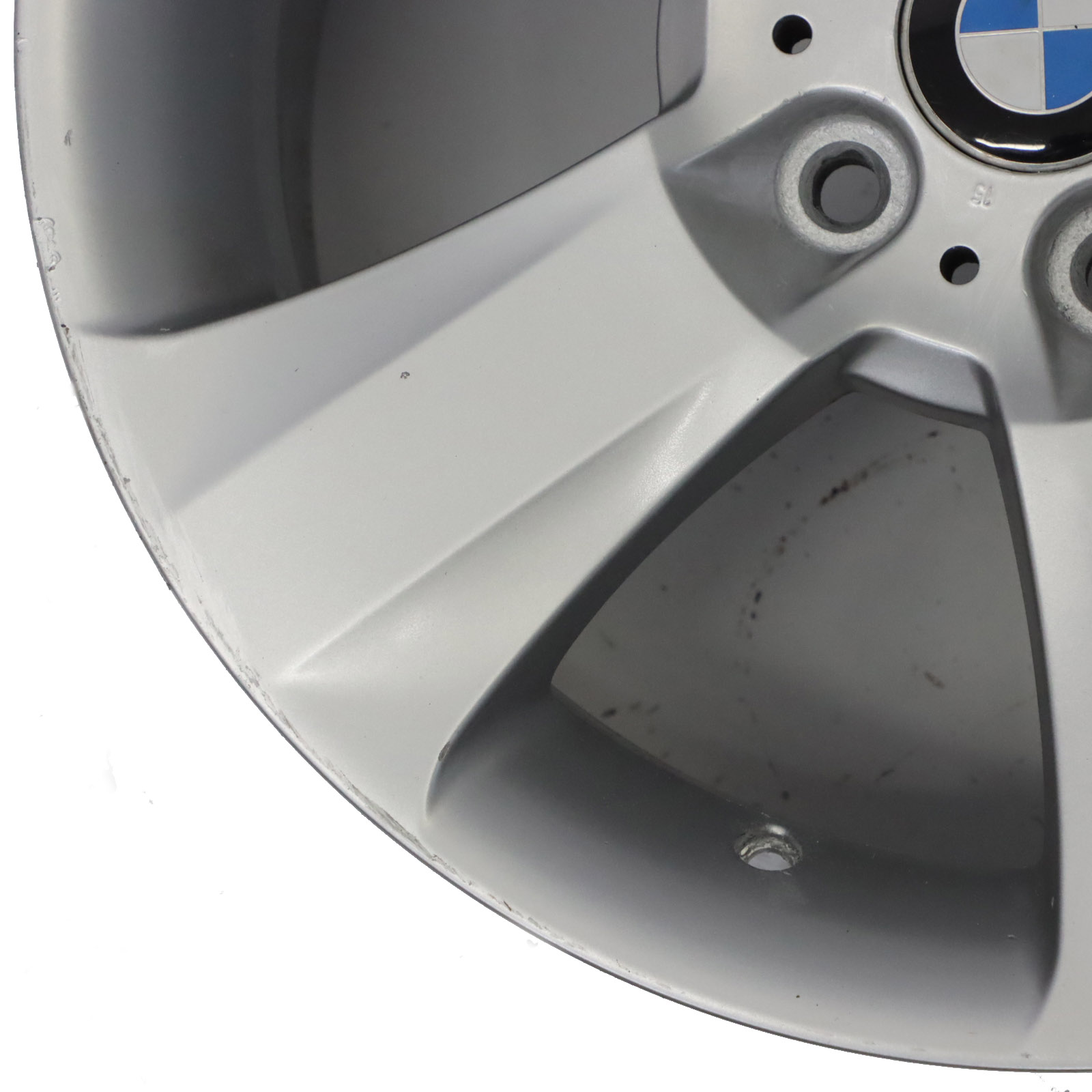 BMW X3 E83 Argent Jantes Alu Alliage Rayons en etoile 113 18" ET:46 8J