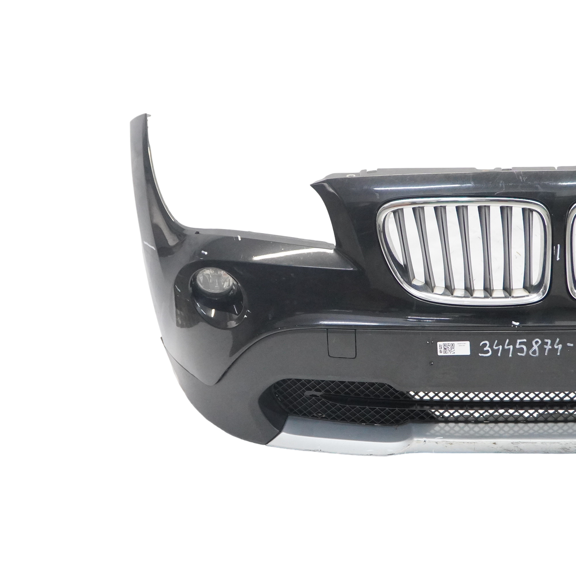 BMW X3 E83 LCI Zderzak Przedni Black Sapphire 475