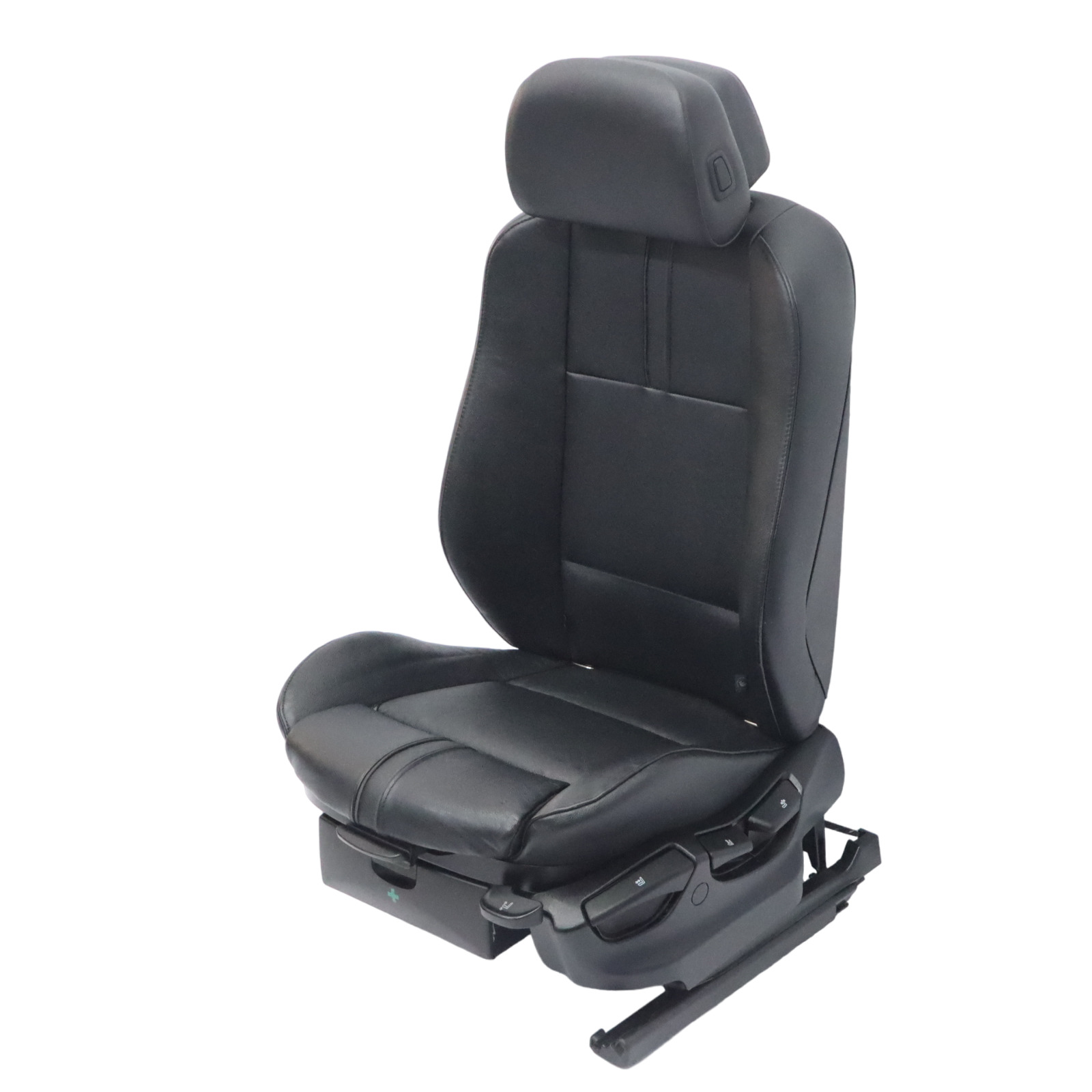 Vordersitz BMW X3 E83 LCI Links Sport Interieur Leder Nevada Schwarz