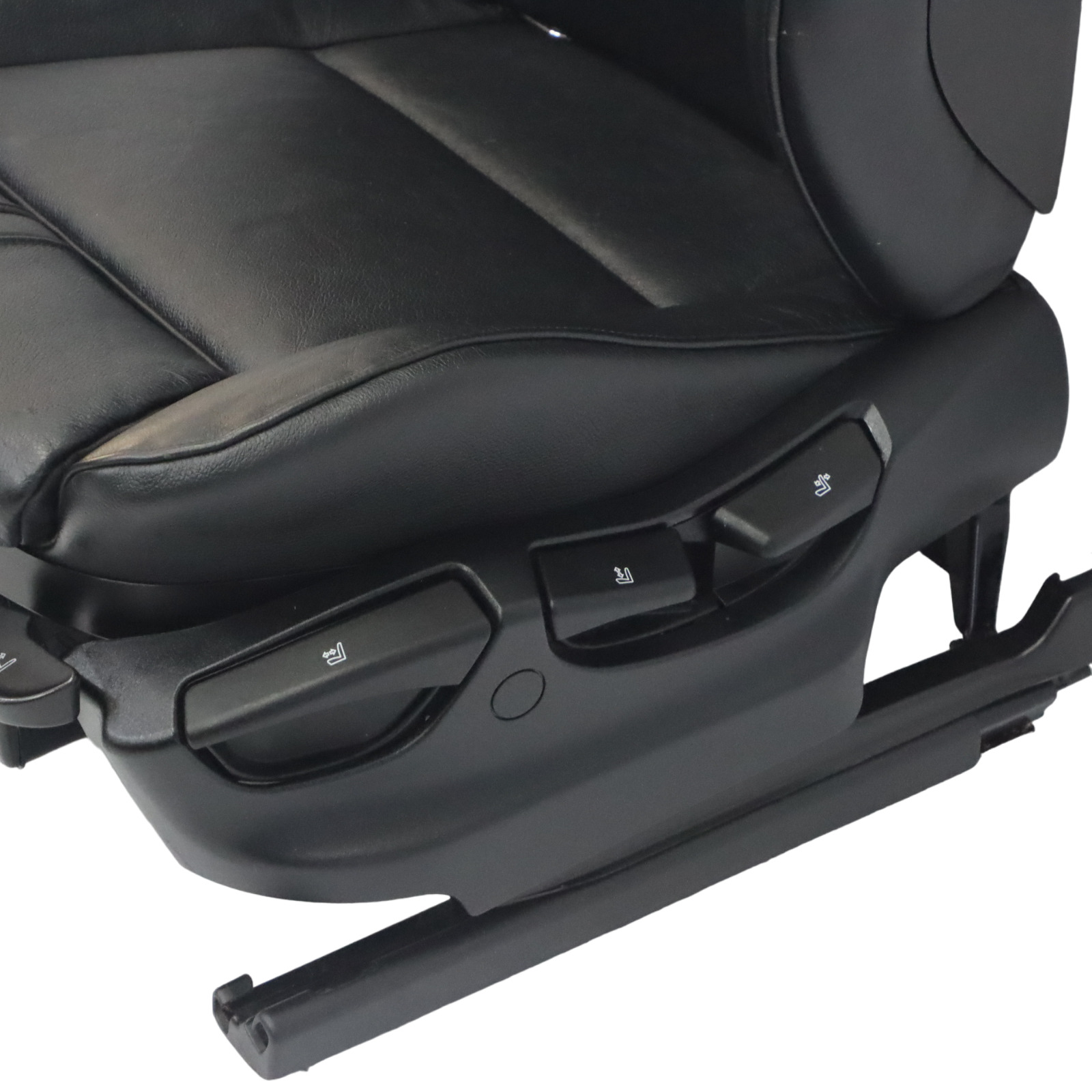 Vordersitz BMW X3 E83 LCI Links Sport Interieur Leder Nevada Schwarz