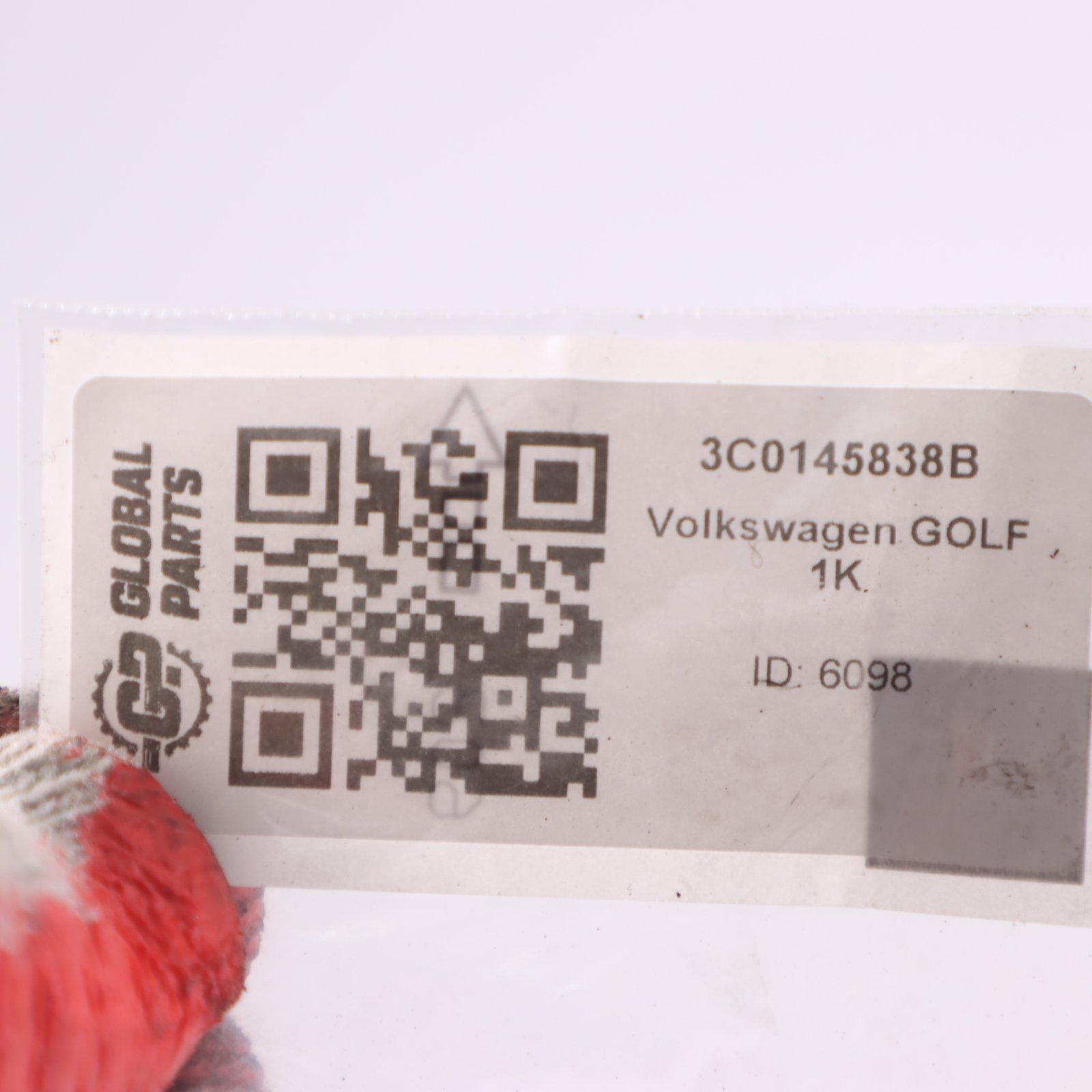 Volkswagen Golf 1K Przewód Intercoolera Rura Powietrza 3C0145838B