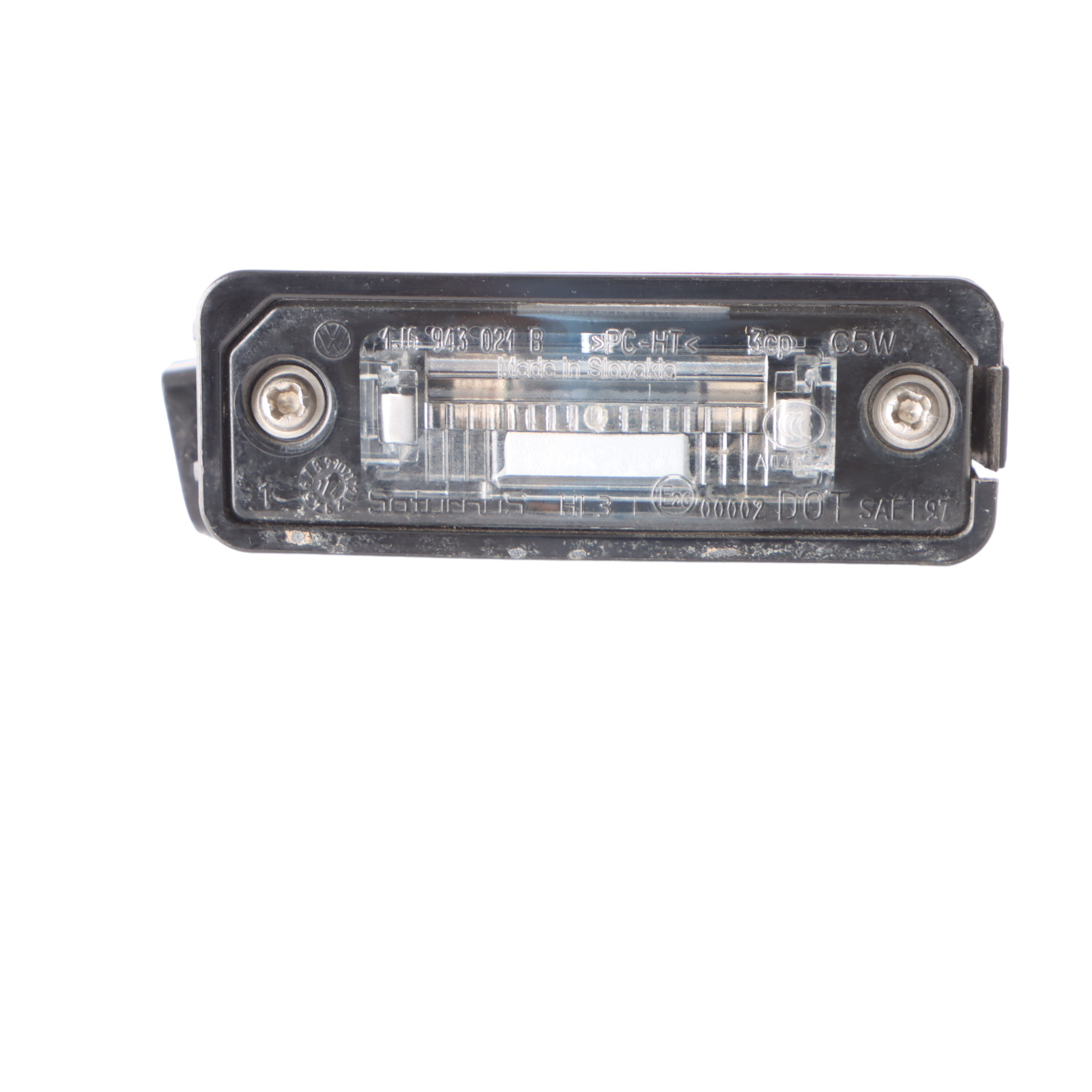 Seat Ibiza 6J Registration License Plate Number Lamp Light 3D0943021A