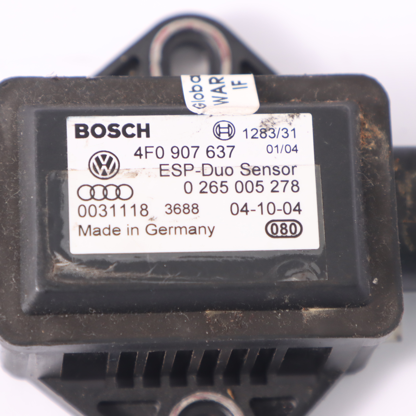 Audi A4 B7 Elektronischer Gierratensensor Modul 4F0907637