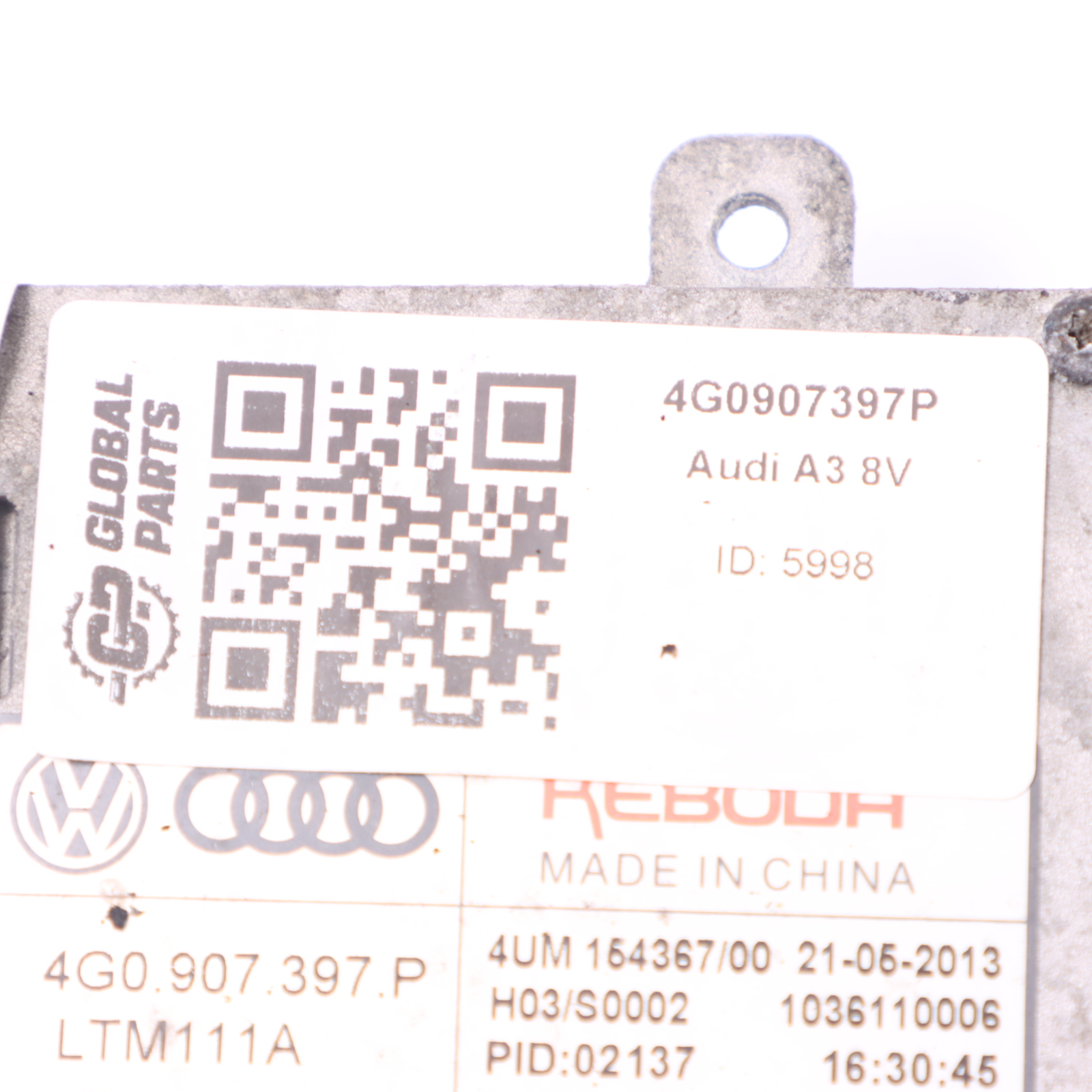 Audi A3 8V LED Scheinwerfer Lampe DRL Steuer Modul Einheit ECU 4G0907397P