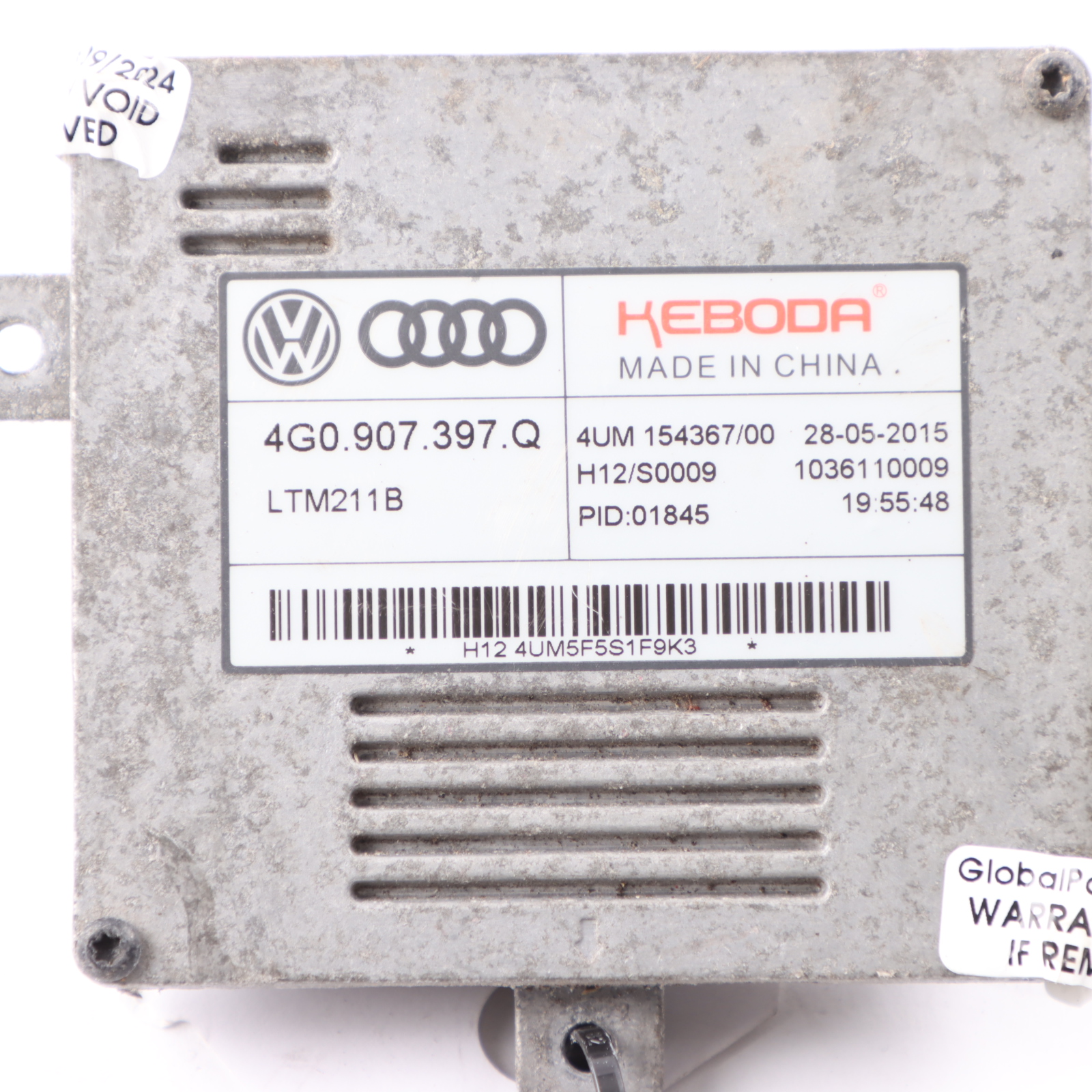 Audi Q3 8U Headlight Module Ballast Relay Control Unit LCM 4G0907397Q