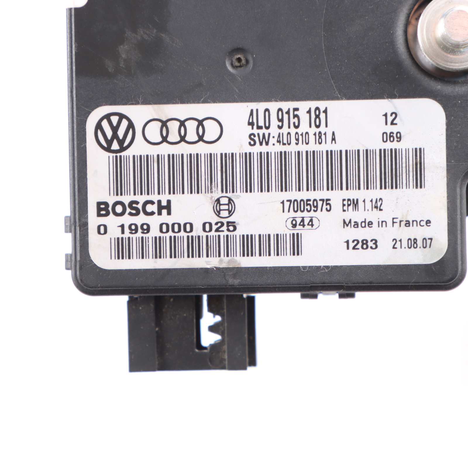 Audi Q7 4L Stromversorgung Batterie Steuermodul Einheit 4L0915181