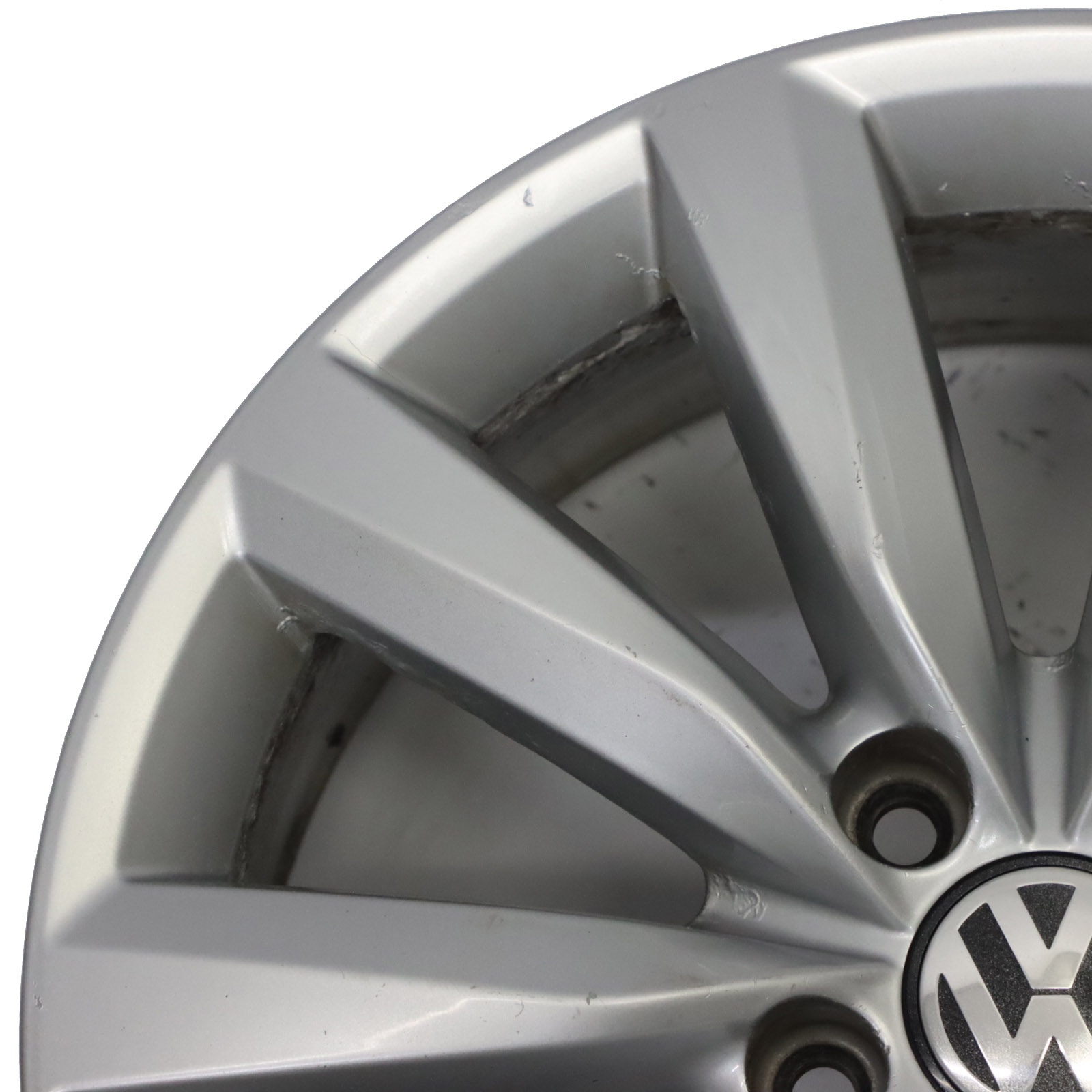  Volkswagen Tiguan 5N Silberne Leicht Metall Felge 17" ET:43 7J 5N0601025AH