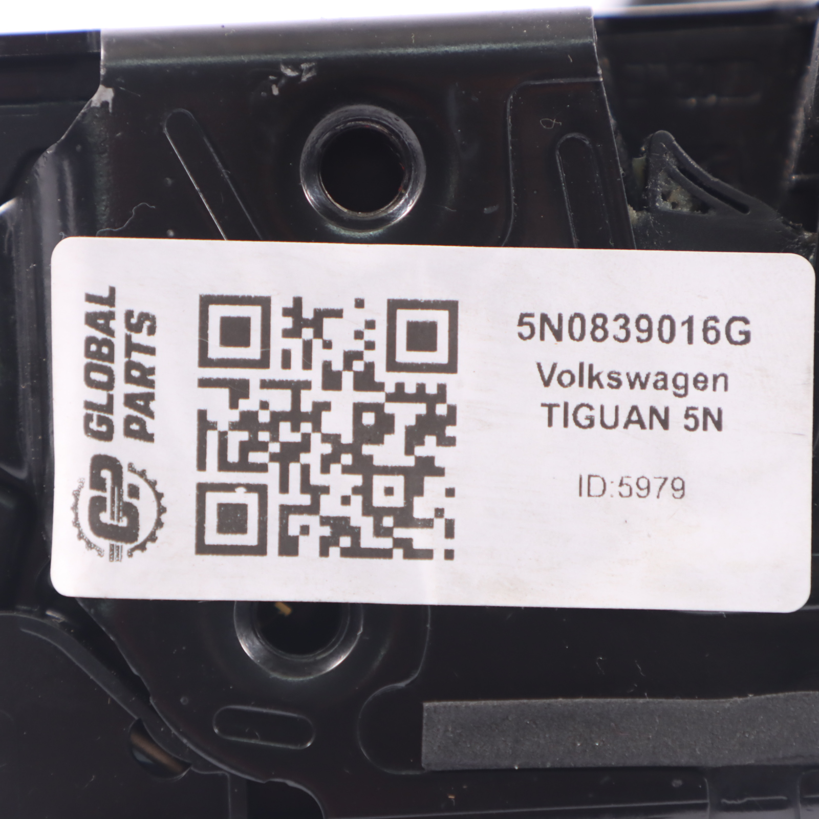 Volkswagen Tiguan 5N Hintere Türschloss Verriegelung Aktuator Rechts 5N0839016G