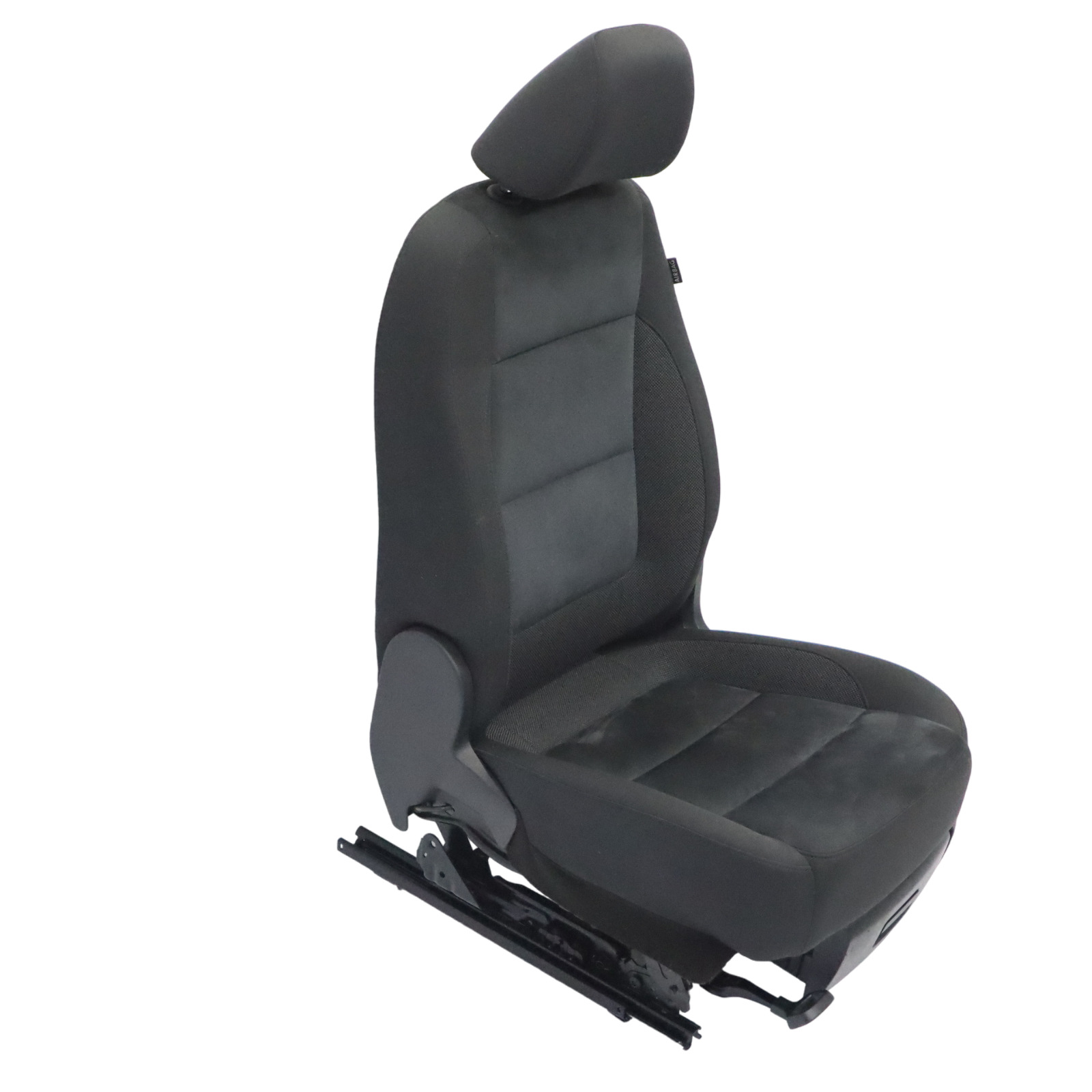 VW Volkswagen Tiguan 5N Vorne Links Sitz Schwarz Titan Stoff Interieur