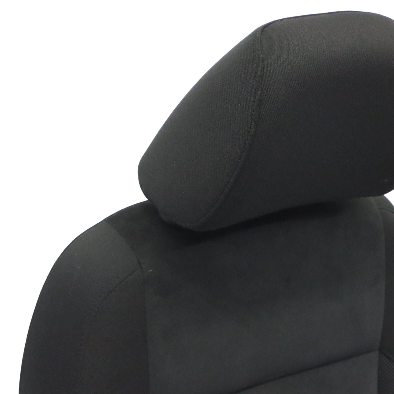 VW Volkswagen Tiguan 5N Vorne Links Sitz Schwarz Titan Stoff Interieur