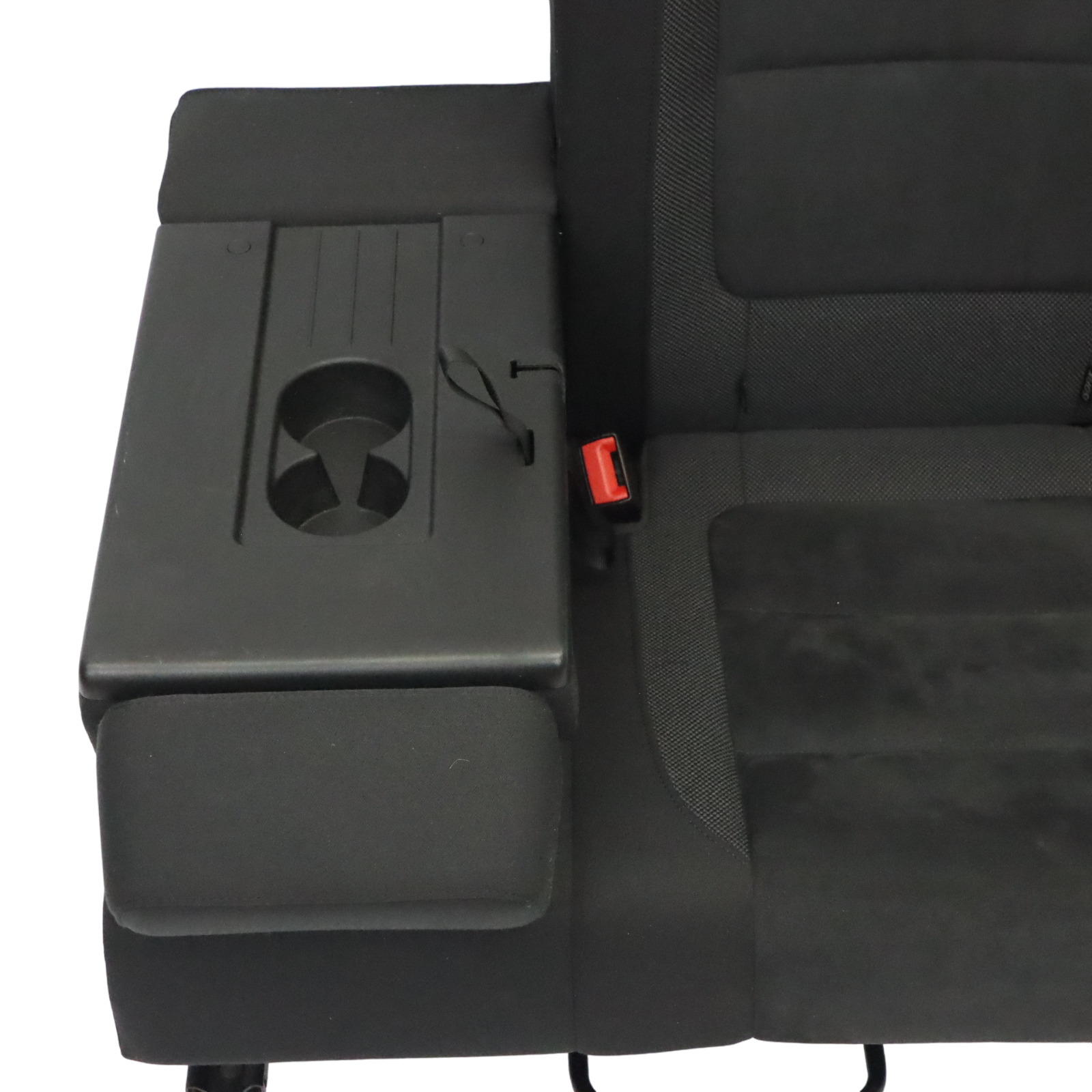 VW Volkswagen Tiguan 5N Hinten Links Sitz Schwarz Titan Stoff Interieur