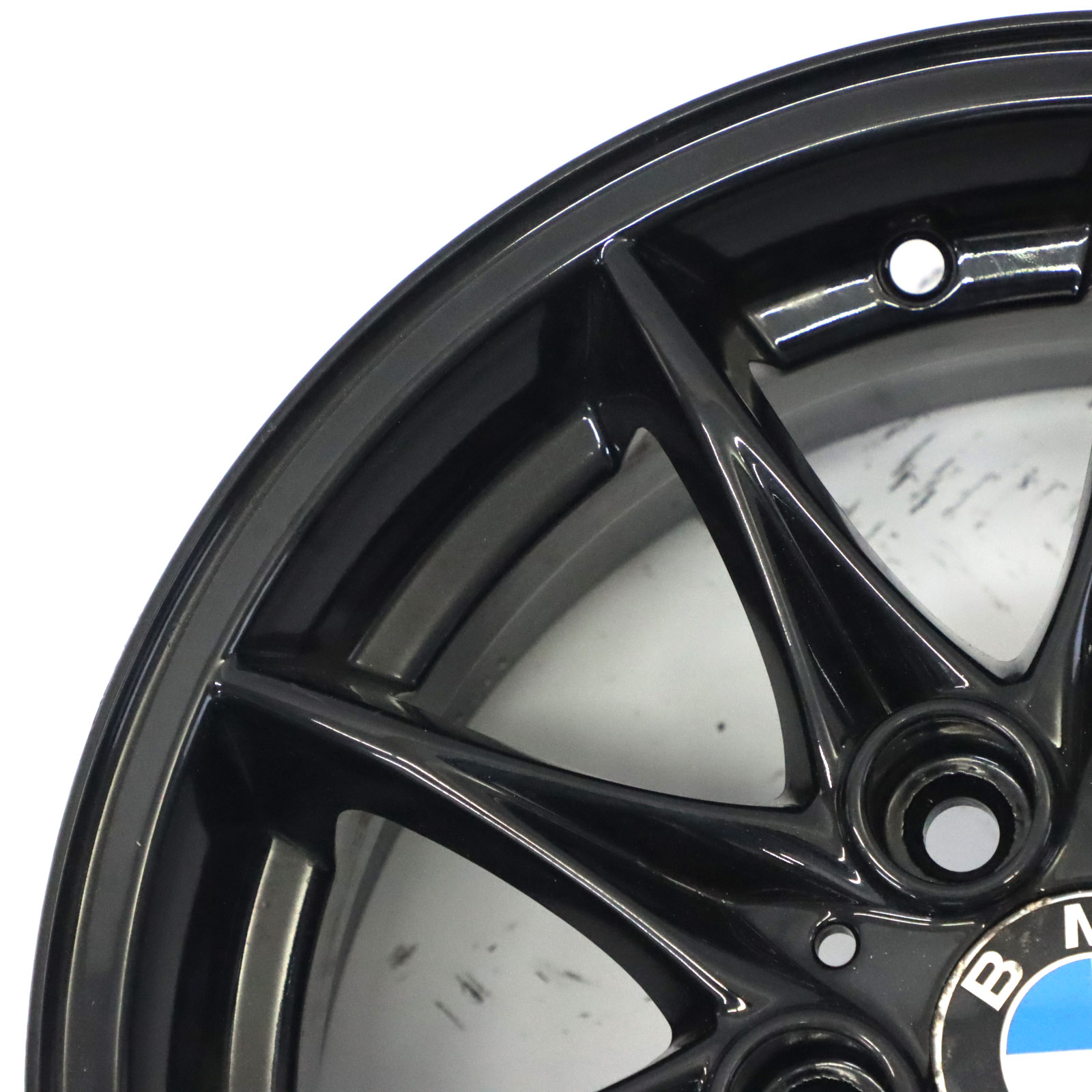 BMW Z4 E85 Schwarz Leicht Metall Felge 16" Sternspeiche 104 ET:47 7J 6758189