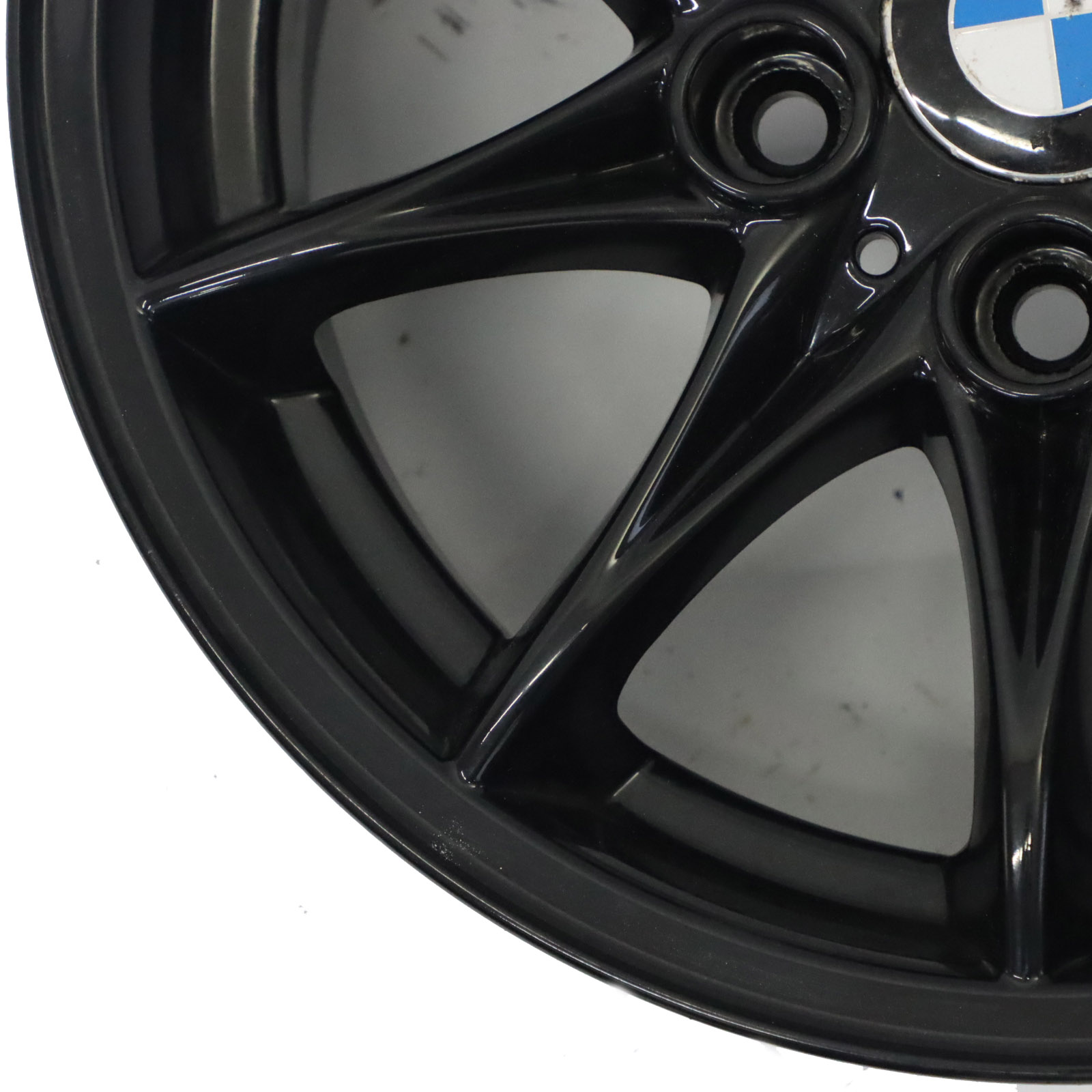 BMW Z4 E85 Schwarz Leicht Metall Felge 16" Sternspeiche 104 ET:47 7J 6758189