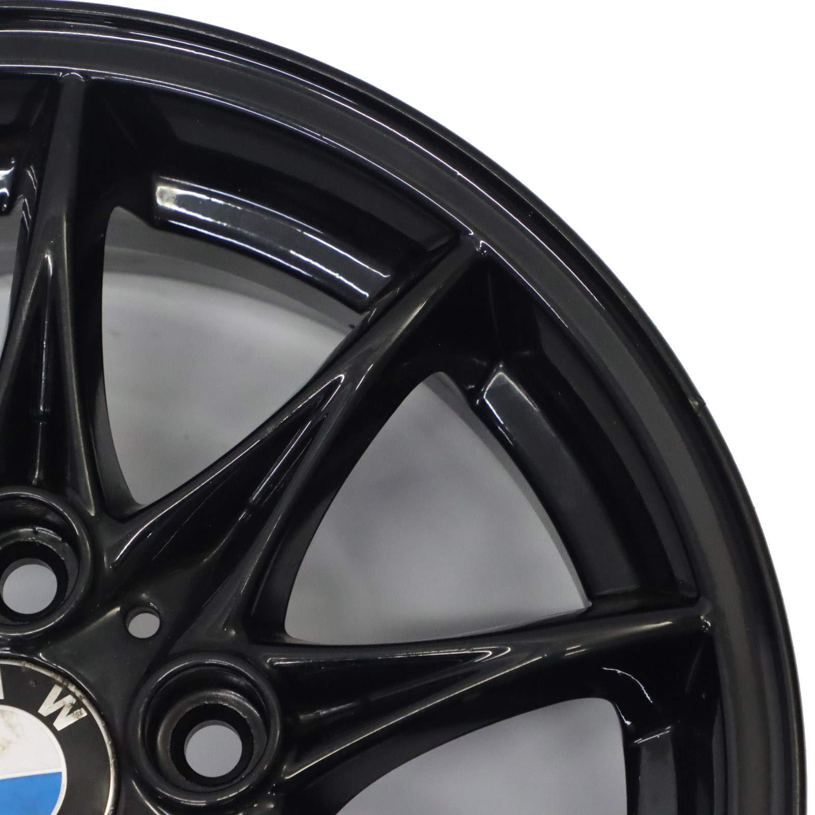 BMW Z4 E85 Schwarz Leicht Metall Felge 16" Sternspeiche 104 ET:47 7J 6758189