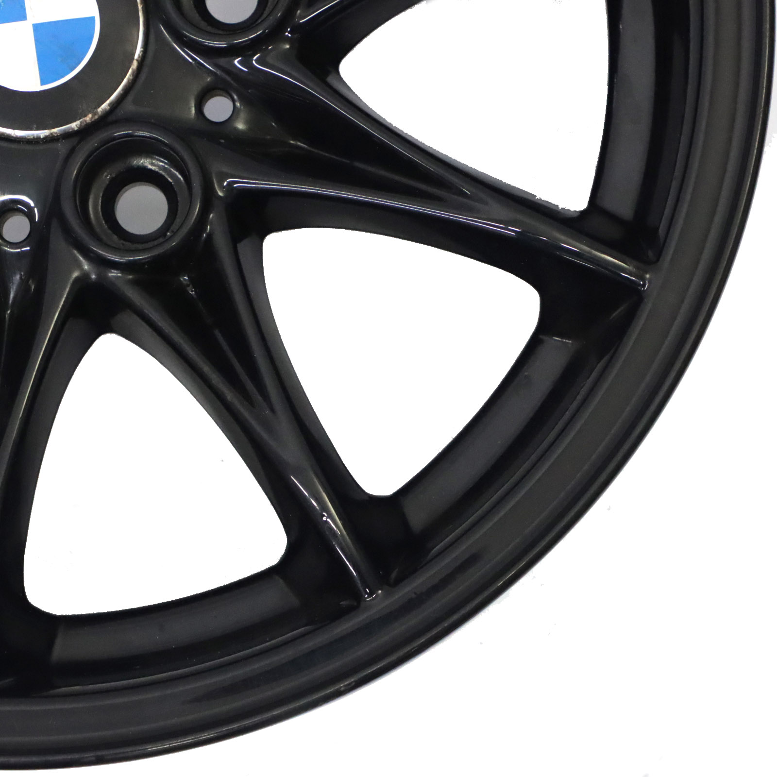 BMW Z4 E85 Schwarz Leicht Metall Felge 16" Sternspeiche 104 ET:47 7J 6758189