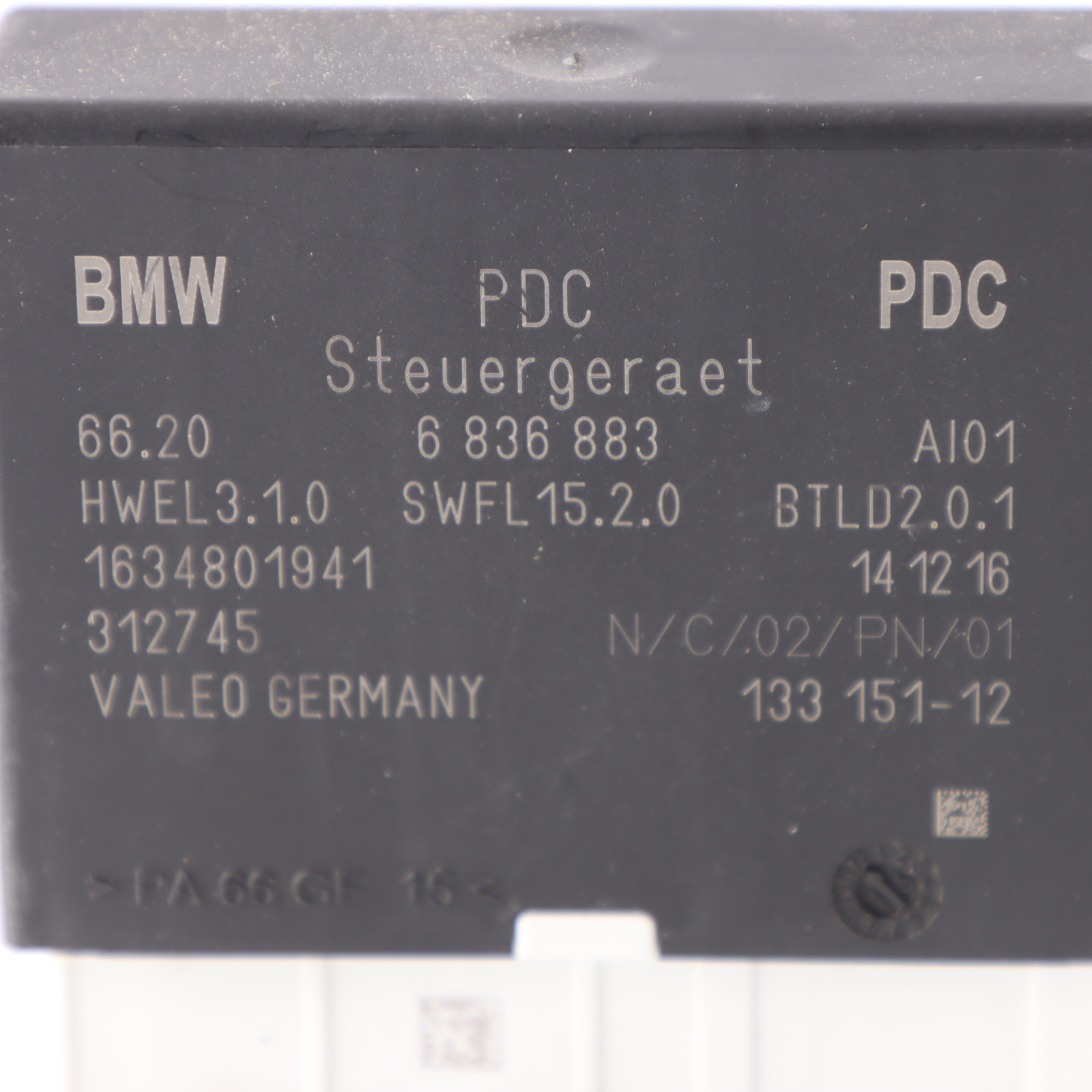 PDC Modul BMW X3 F25 X5 F15 Mini F55 F56 Park Distanz Kontrollgerät 6836883