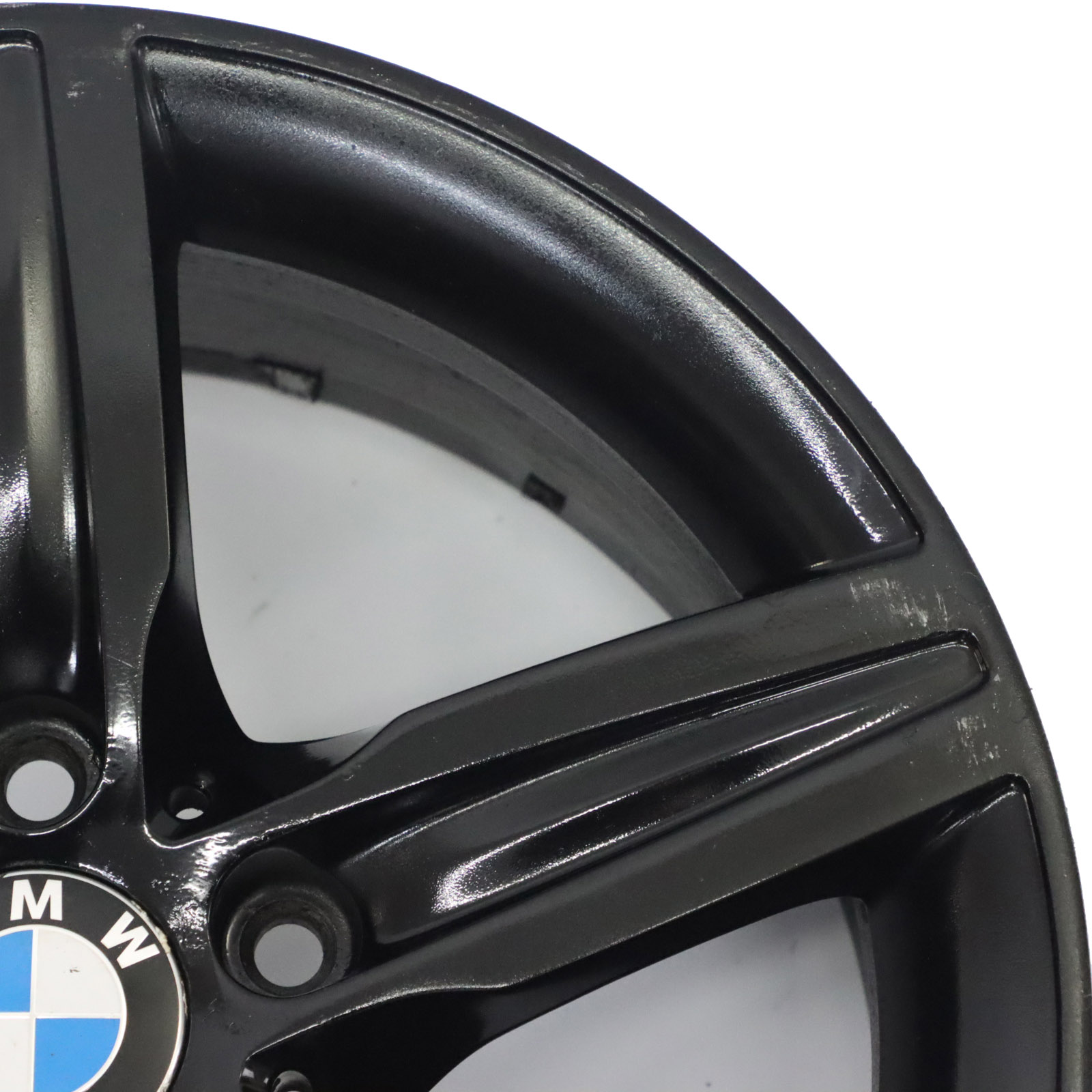 BMW F20 F21 Jante alliage noire 17" Star Spoke 379 ET:43 7,5J 6850151