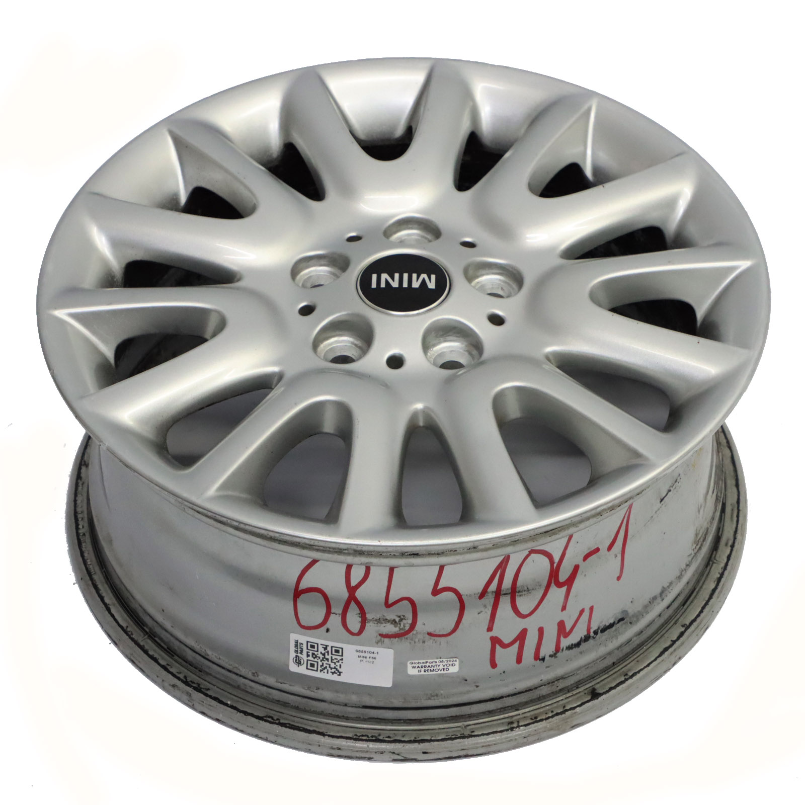 Mini Cooper F55 F56 Alufelge Felge 16" 6,5J Rad Victory Spoke 495 ET:54