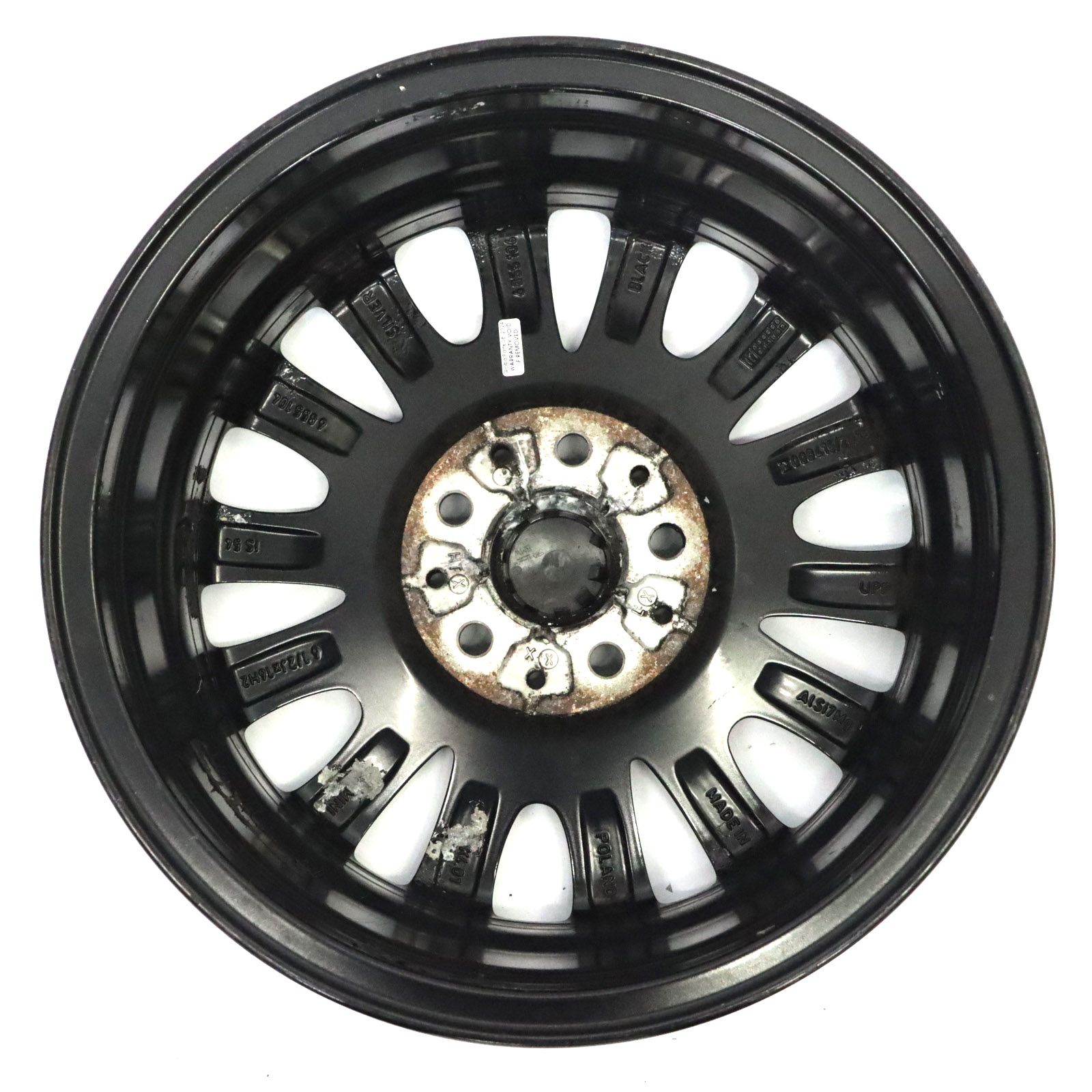 Mini Cooper One F55 F56 Schwarz Alufelge 16" 6,5J Victory Speiche 495 ET:54