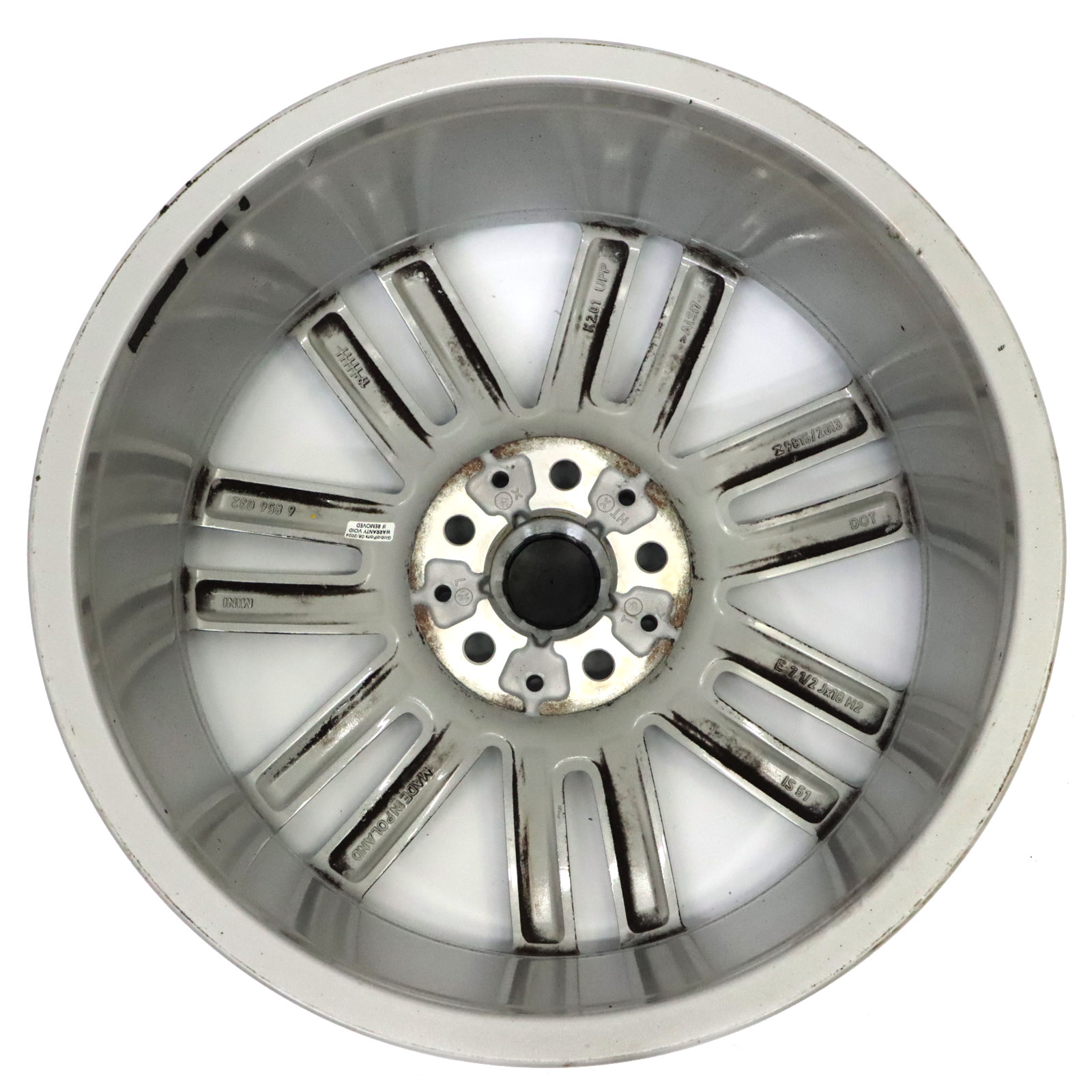 Mini Countryman F60 Silver Alloy Wheel Rim Pair Spoke 18" 7,5J ET:51 6856032