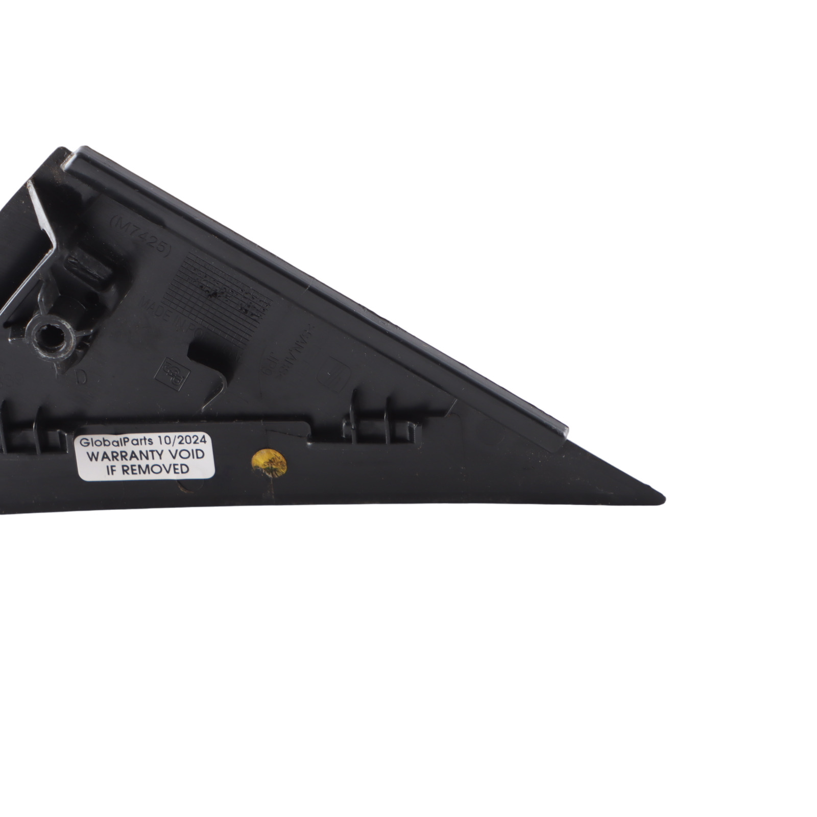 SEAT Ibiza 6J Exterior Door Triangle Cover Panel Rear Left N/S 6J4839637D