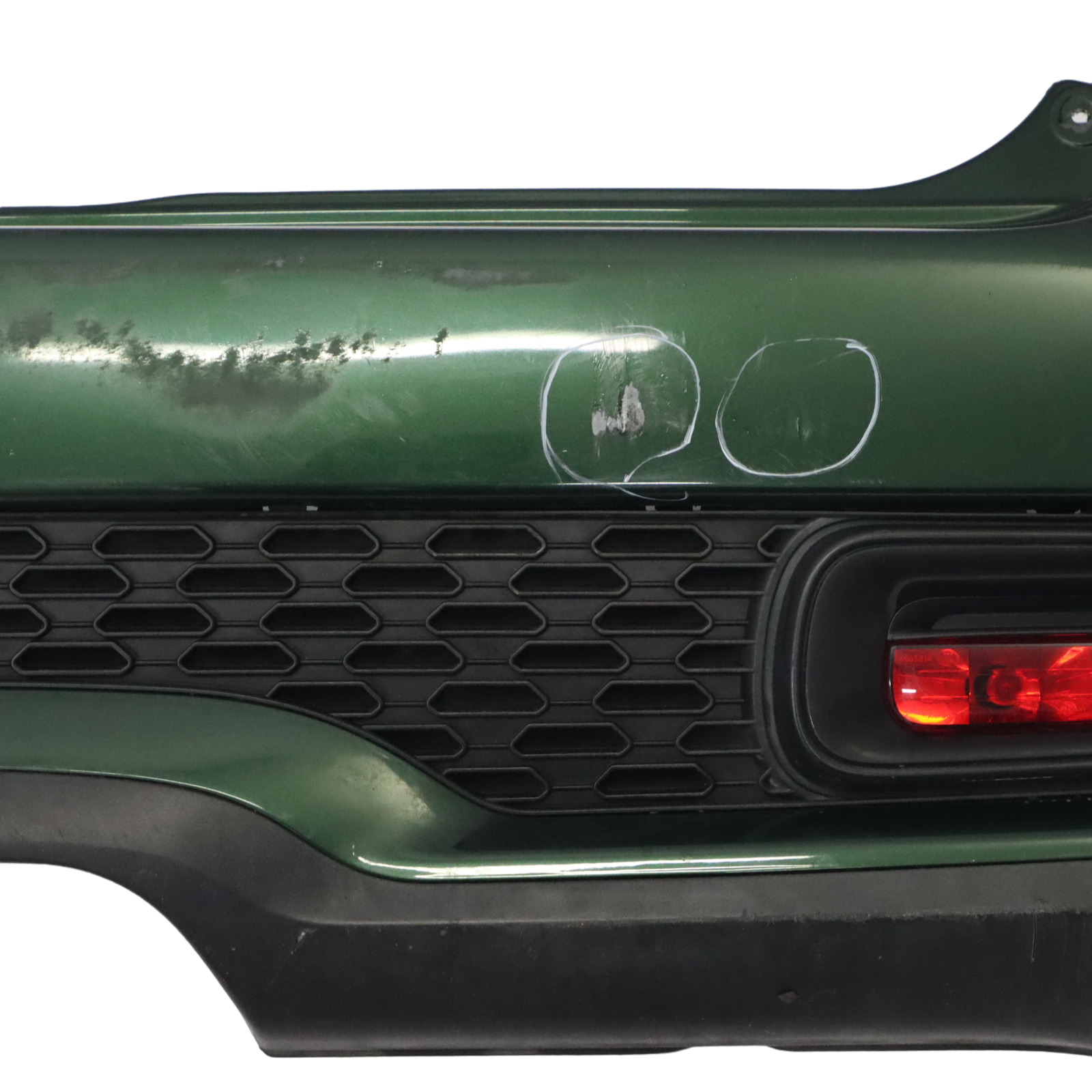 Mini R56 LCI Rear Bumper Cooper S PDC Complete Trim British Racing Green II B22