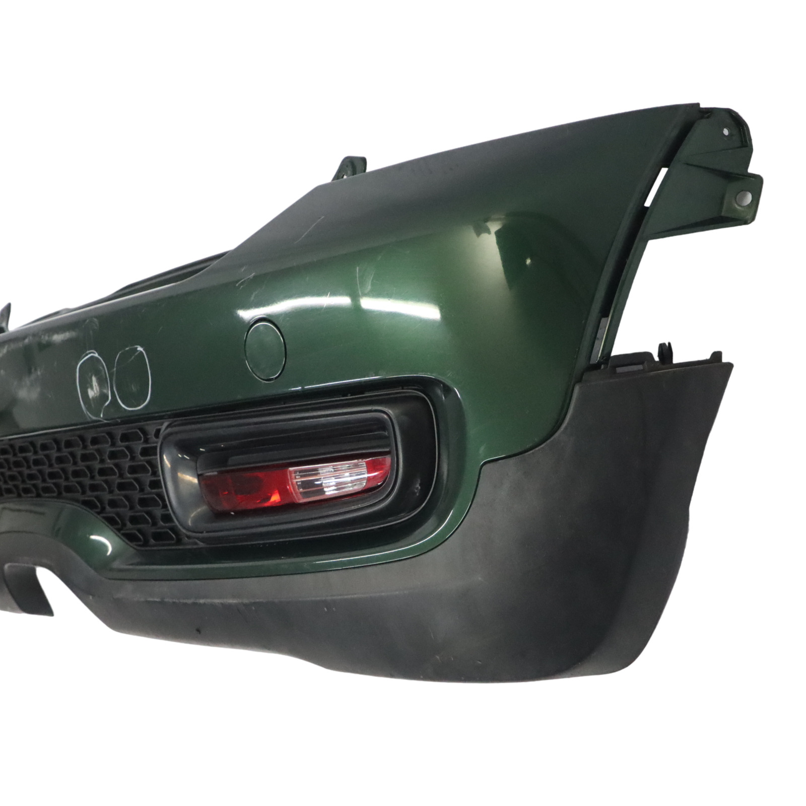 Mini R56 LCI Rear Bumper Cooper S PDC Complete Trim British Racing Green II B22