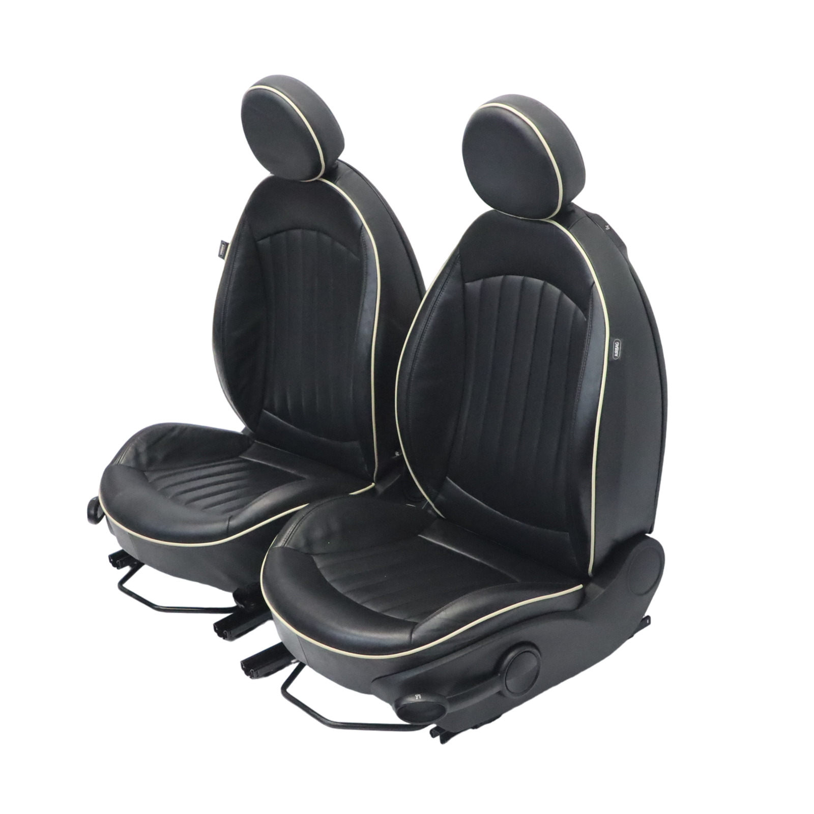 Sitze Mini Cooper One R56 Sport Beheizt Voll Schwarz Leder Lounge Interieur