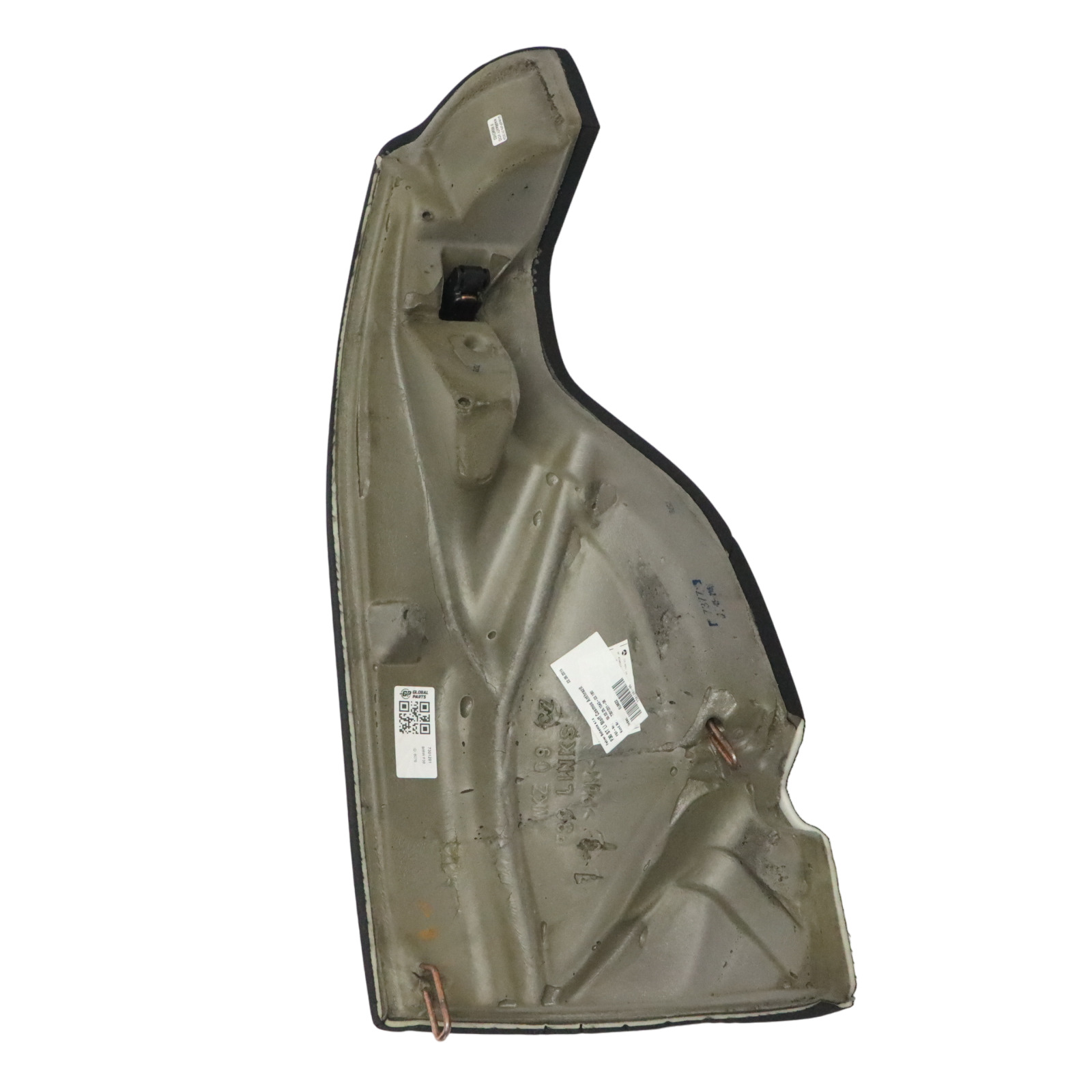 BMW G30 Seitliche Verkleidung Seitenwand Hinten Links Sitz Stoff Anthrazit