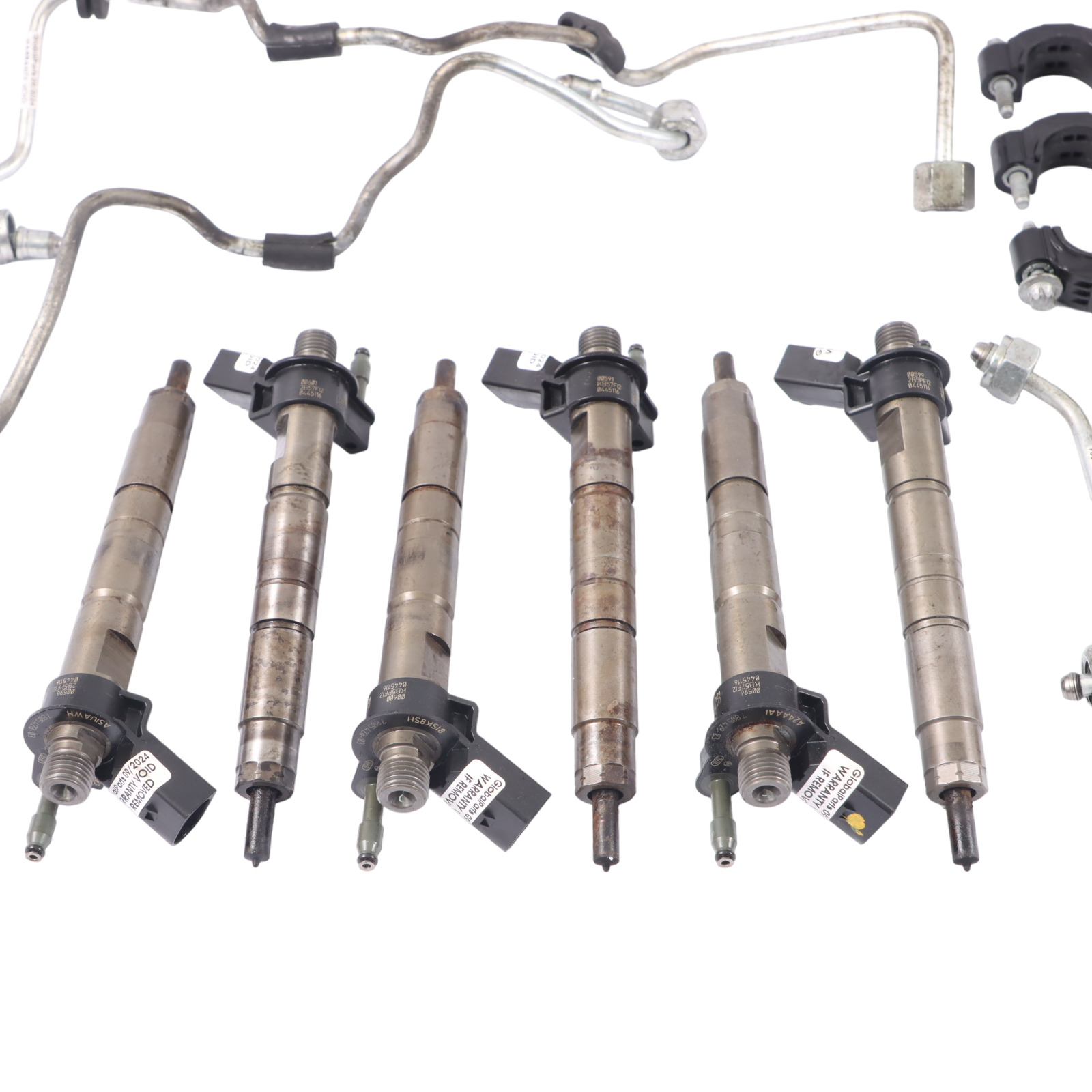 BMW F01 F07 F10 F11 Diesel N57 Engine Fuel Injection Injector System Set