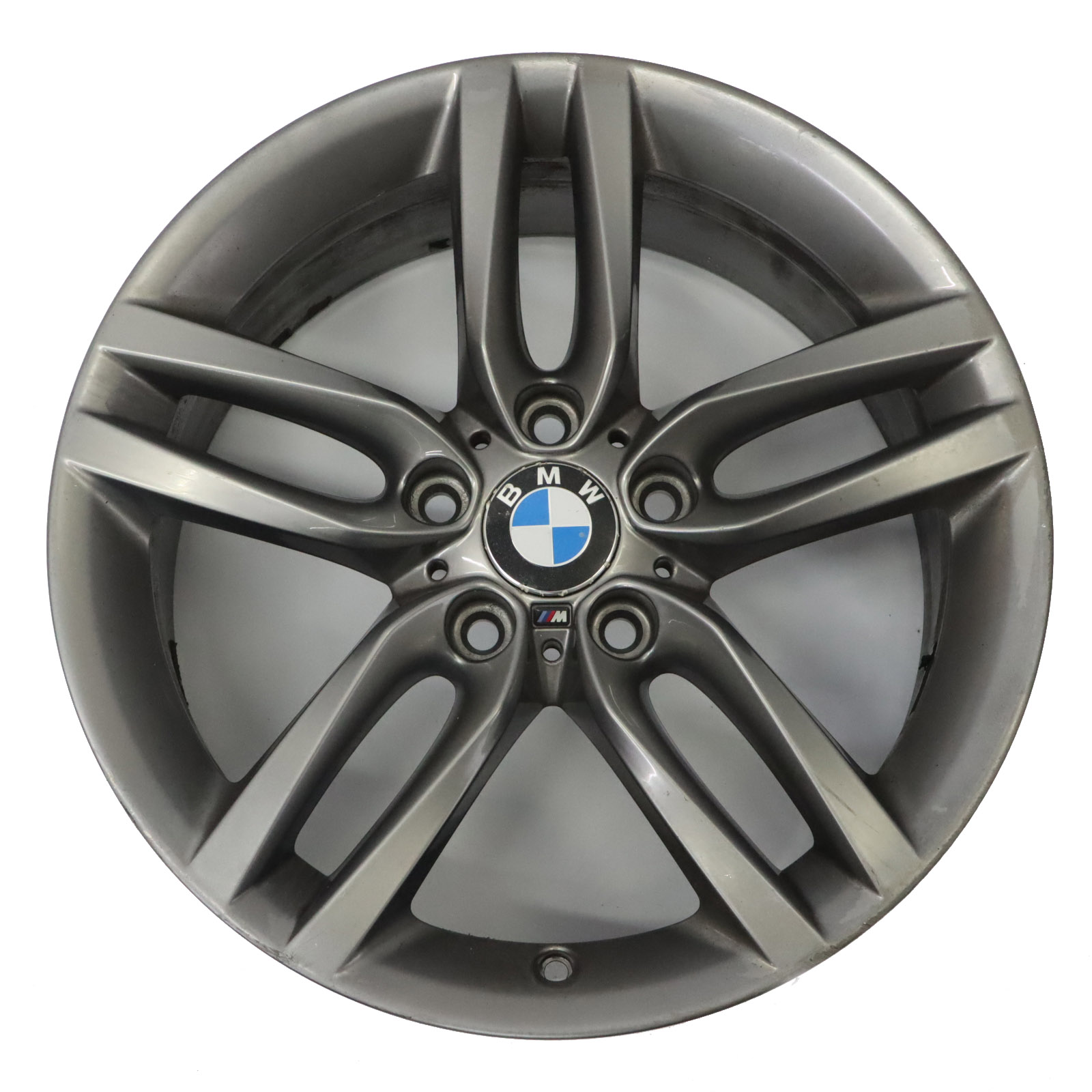 BMW 1 F20 F21 F22 Ferricgrey Alloy Wheel Rim 18" 7,5J ET:45 M Double Spoke 461