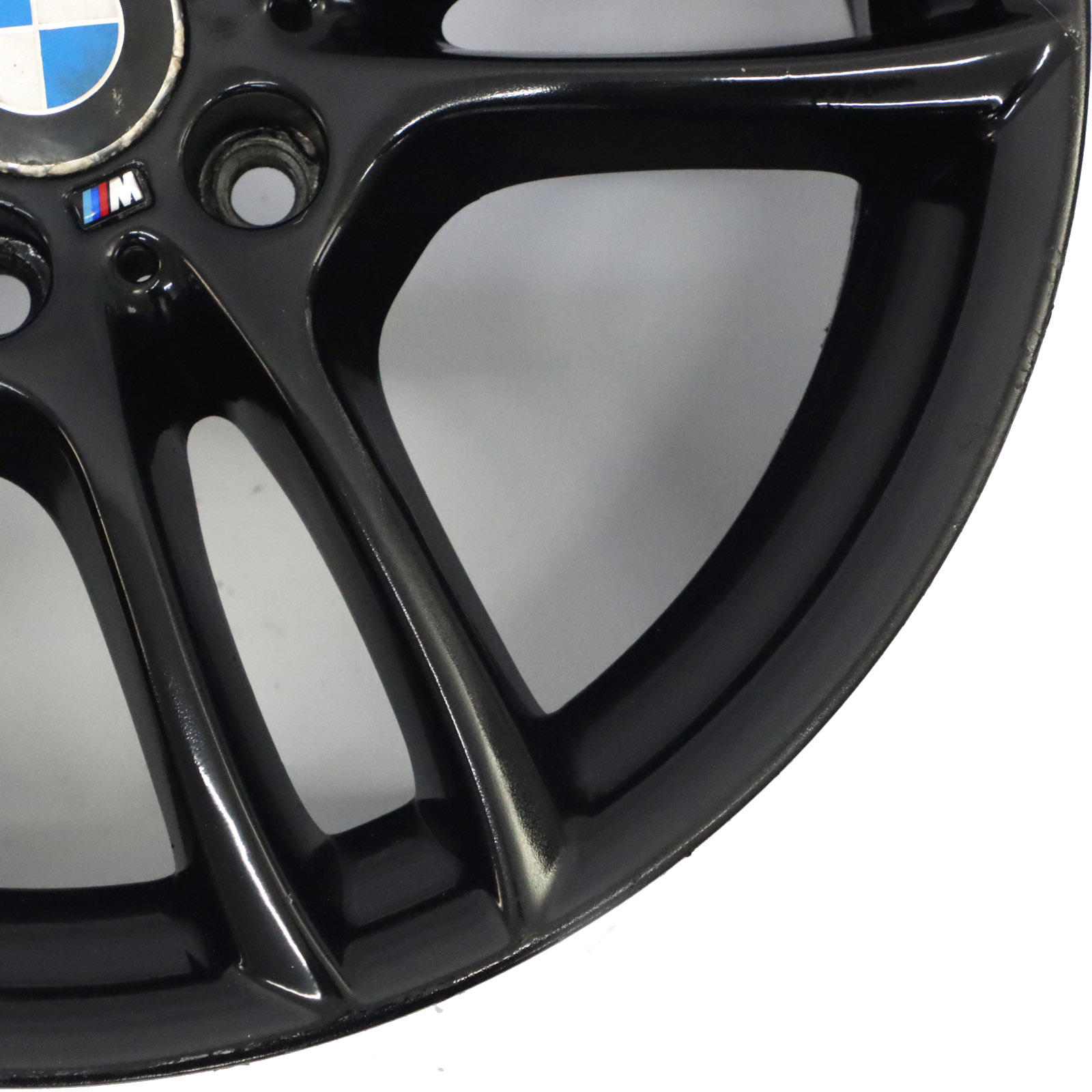 BMW E81 E82 E87 Jante Arriere Noir 18" M Double Rayons 261 8,5J ET:52 7891051