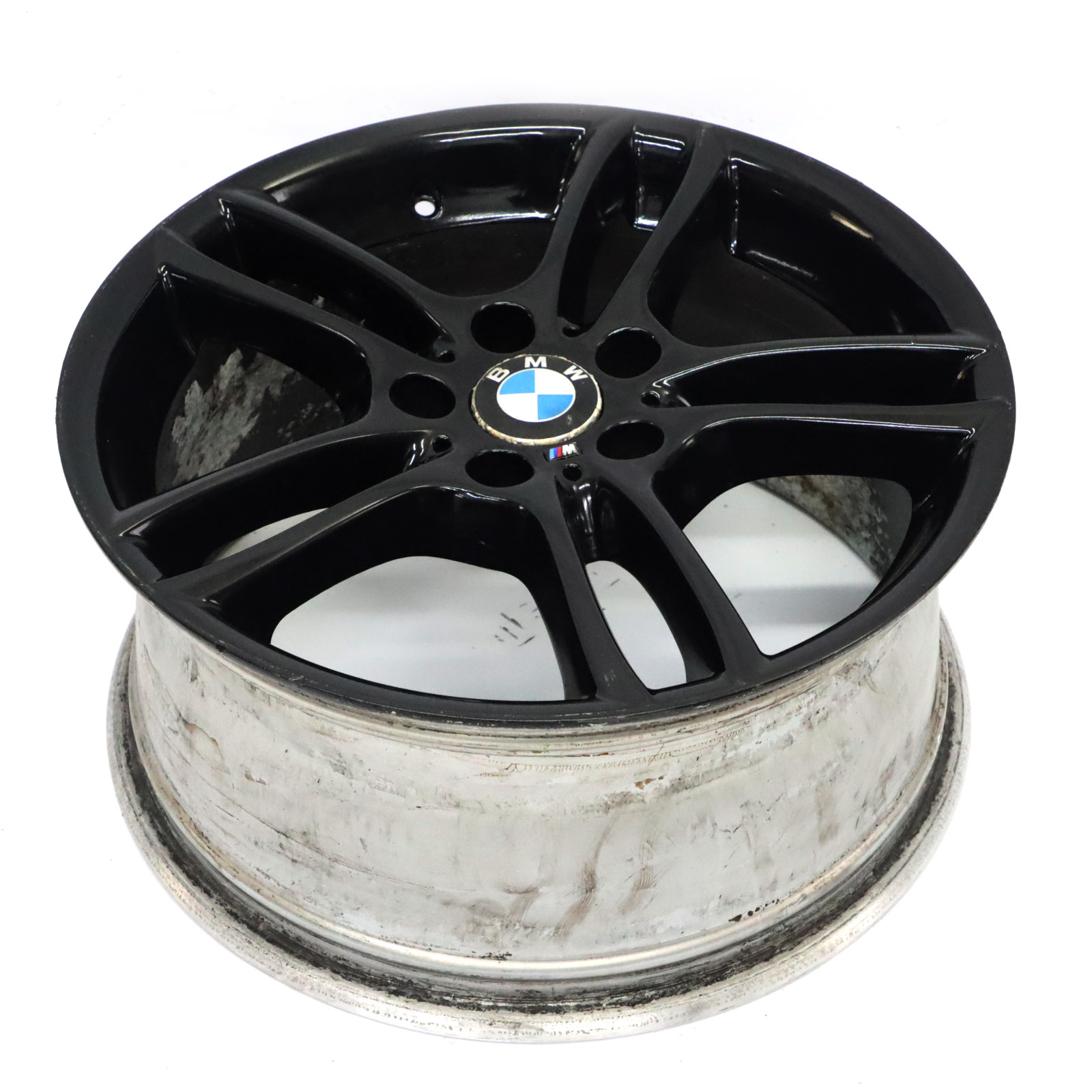 BMW E81 E82 E87 Jante Arriere Noir 18" M Double Rayons 261 8,5J ET:52 7891051