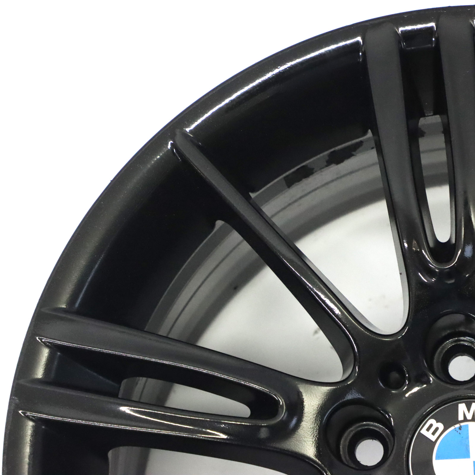 BMW E90 E91 E92 Noir Arriere Jantes Alliage 18 " Rayons en etoe 193 8,5J Et :3