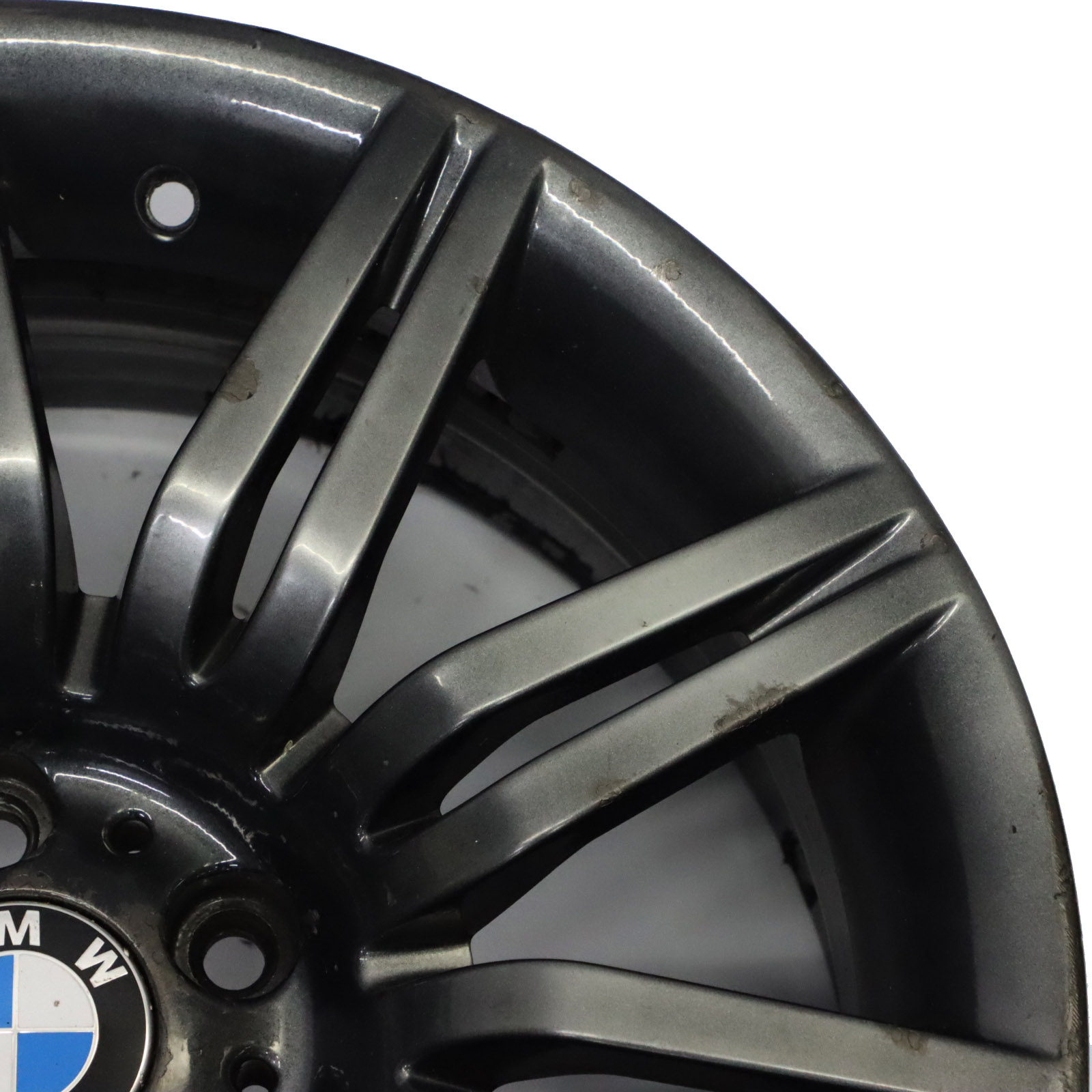 BMW E60 E61 Leicht Metall Felge Vorne 19" 8,5J ET:18 M Doppelspeiche 172 8036948