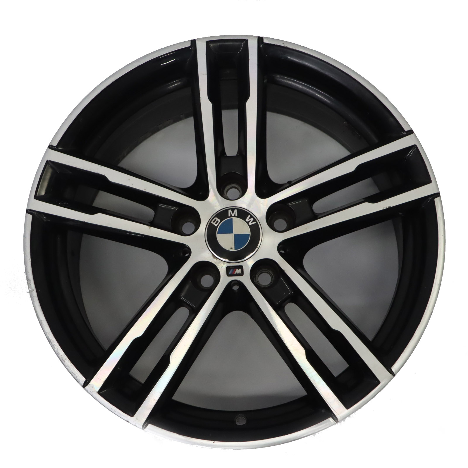 BMW F20 F21 F22 Schwarz Alufelge 18" 7,5J ET:45 M Doppelspeiche 719 8074185