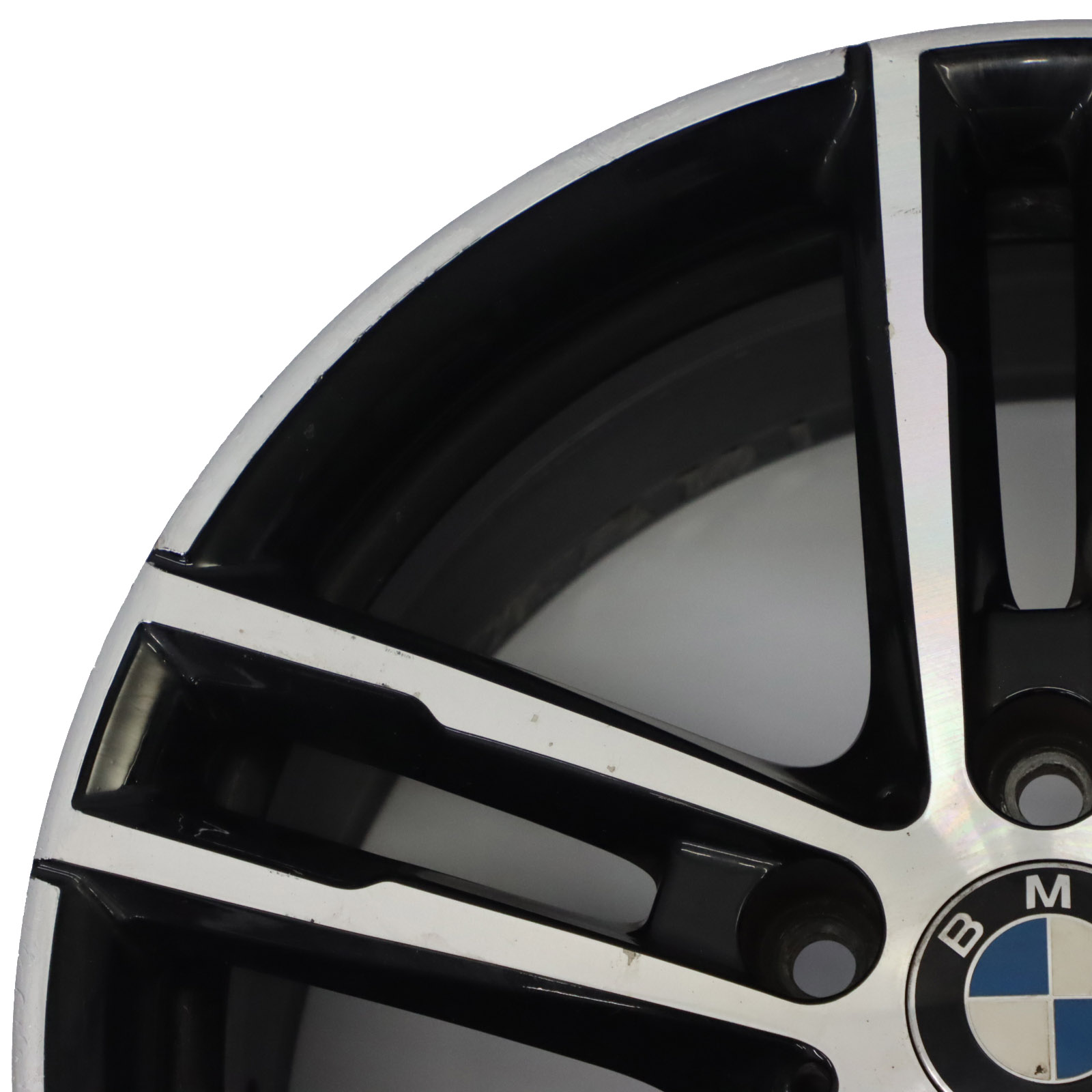 BMW F20 F21 F22 Schwarz Alufelge 18" 7,5J ET:45 M Doppelspeiche 719 8074185