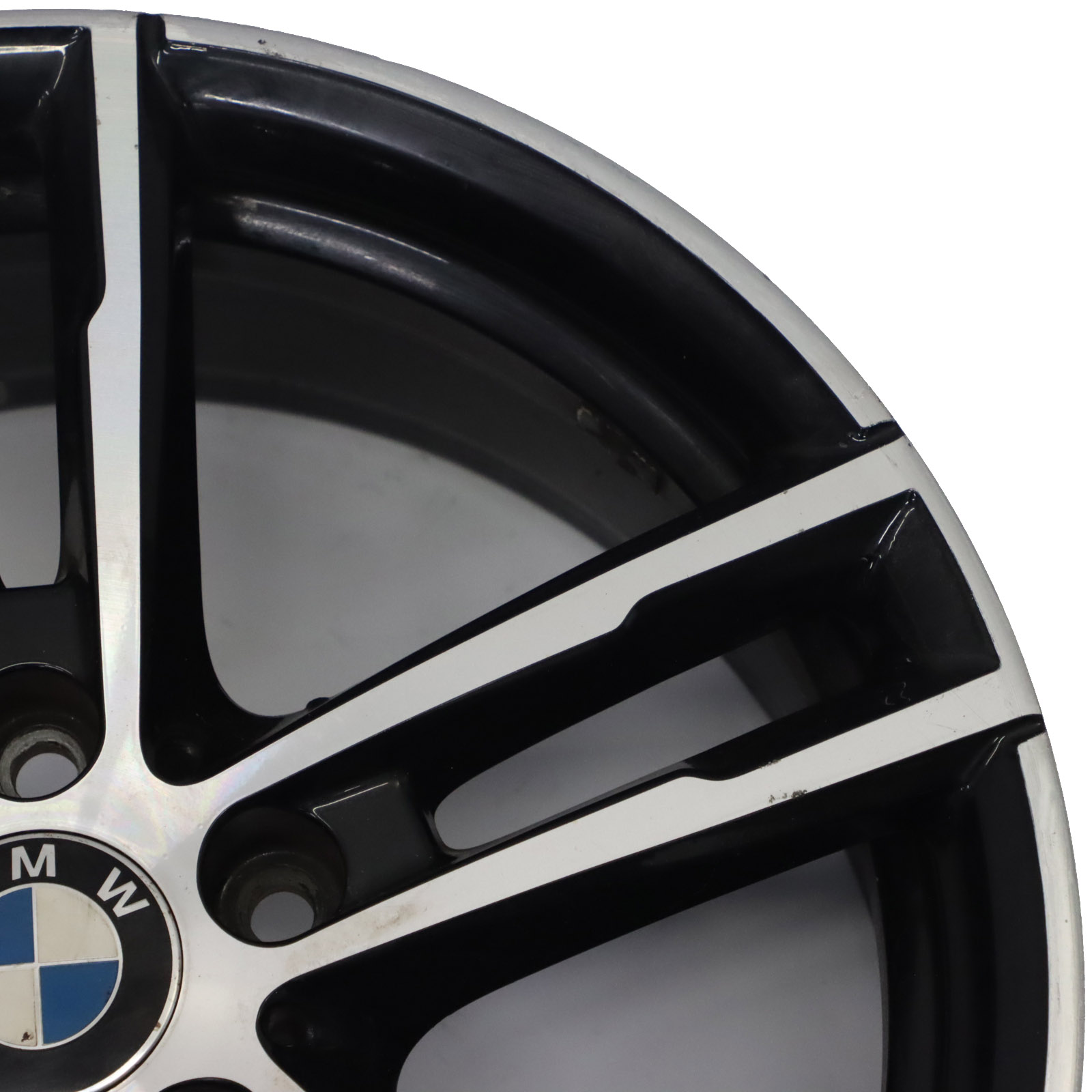 BMW F20 F21 F22 Schwarz Alufelge 18" 7,5J ET:45 M Doppelspeiche 719 8074185